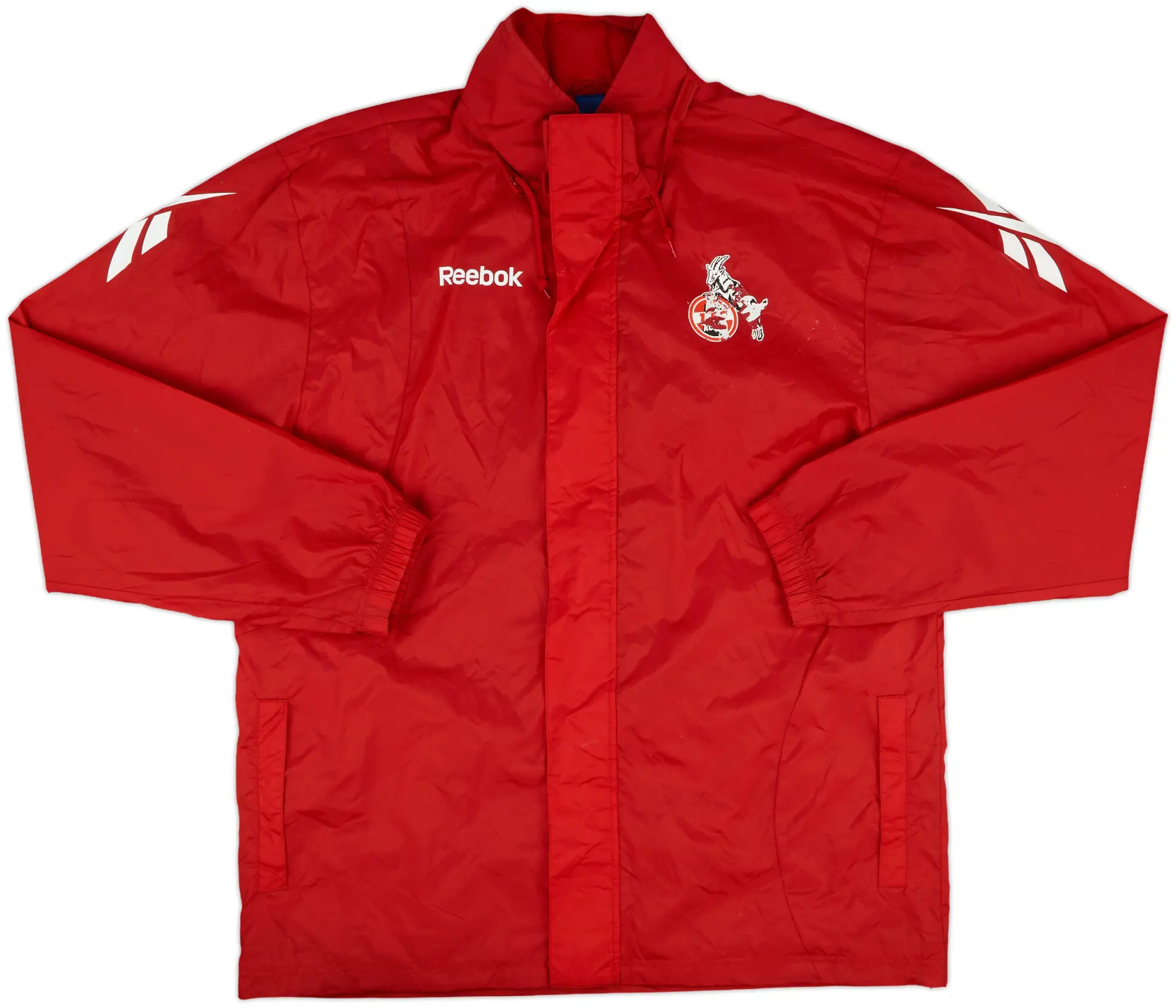 2010-11 FC Koln Reebok Hooded Rain Jacket - 4/10 - (XXL)