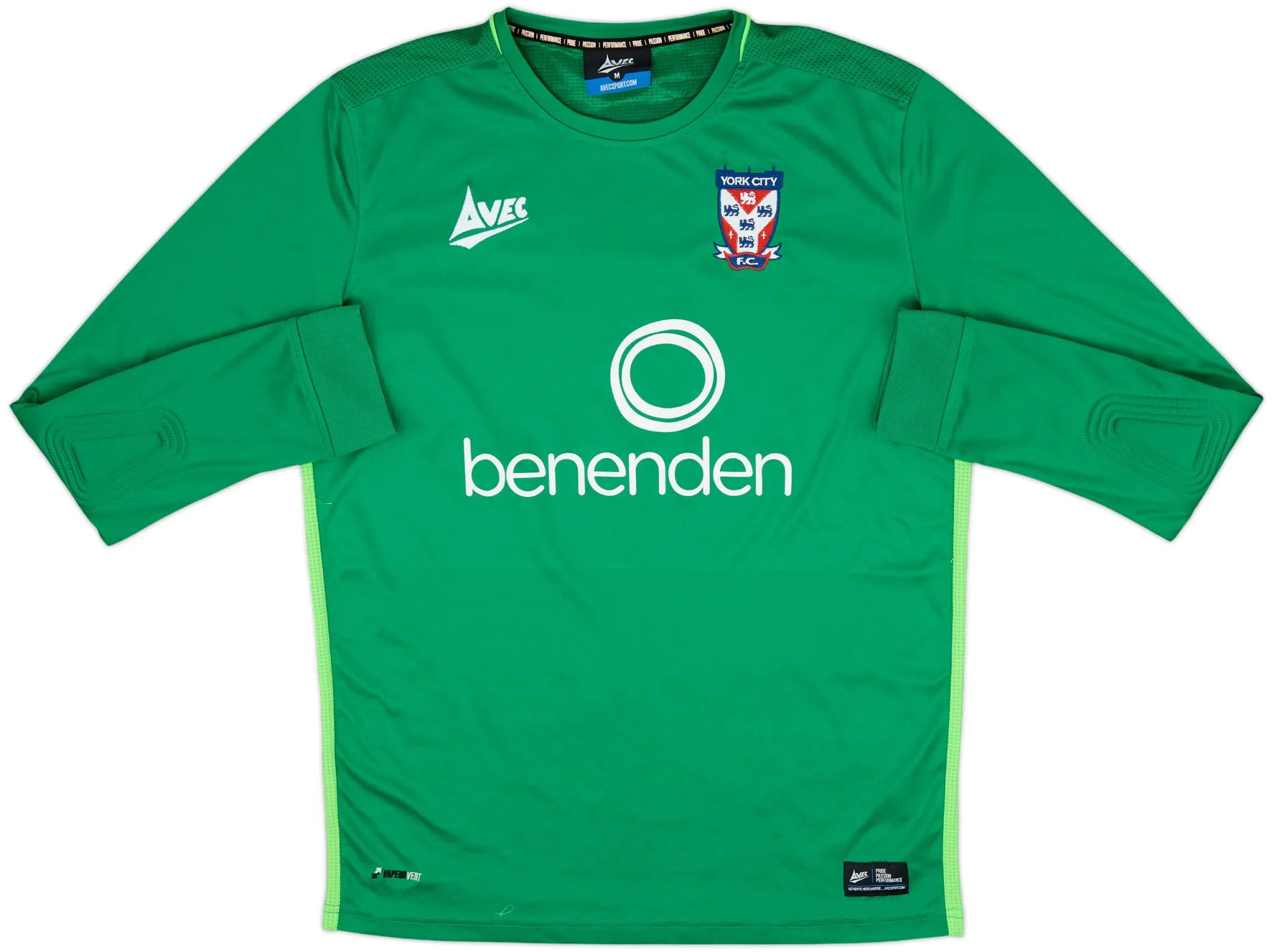 GK York City Mens LS Goalkeeper Home Shirt 2017/18
