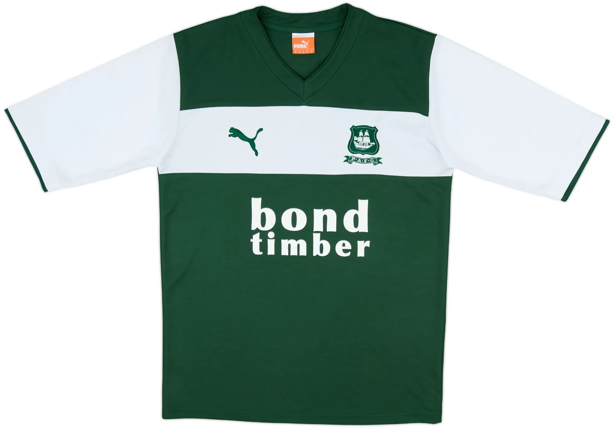 Puma Plymouth Argyle Mens SS Home Shirt 2012/13