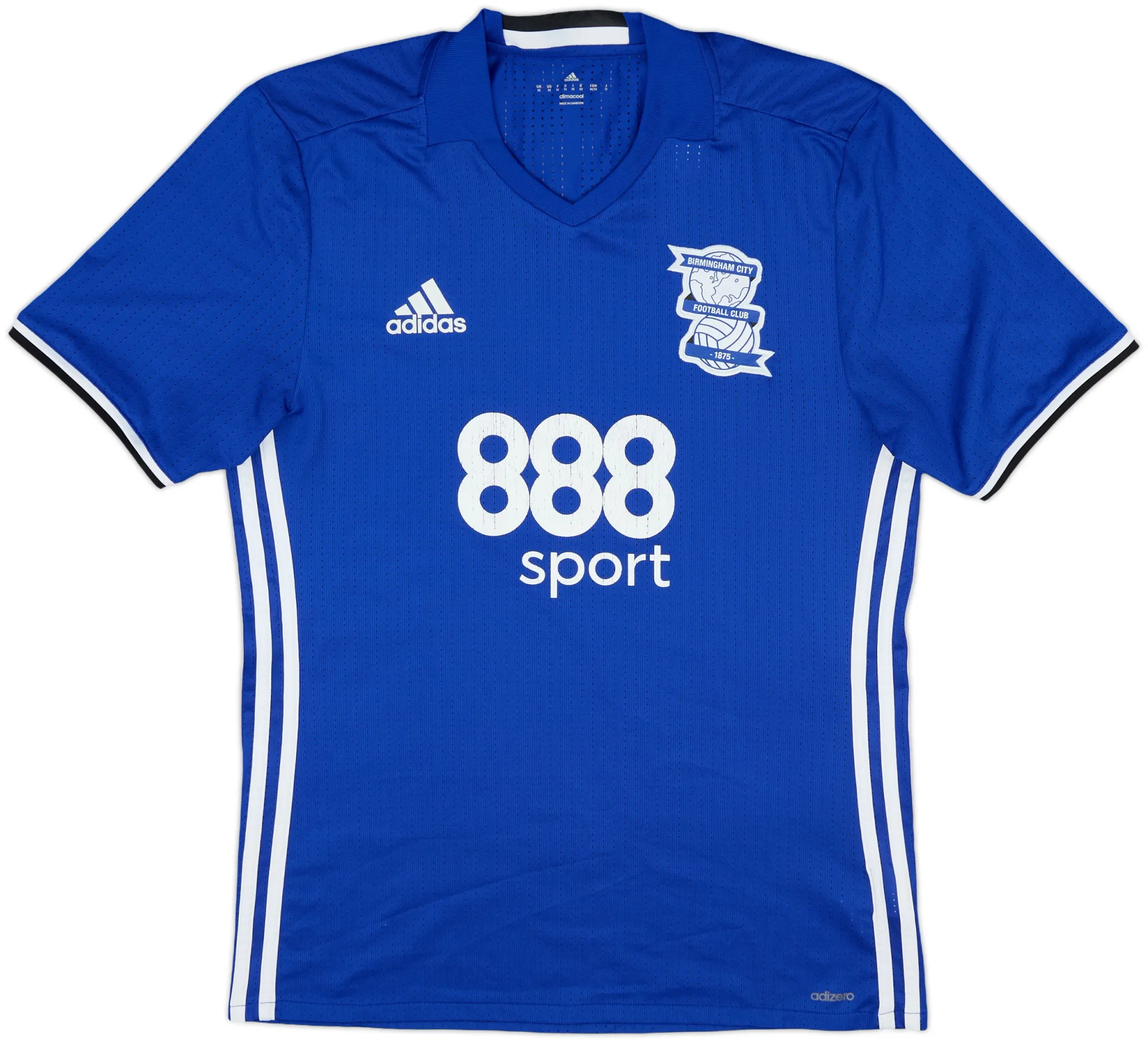 adidas Birmingham City Mens SS Home Shirt 2016/17