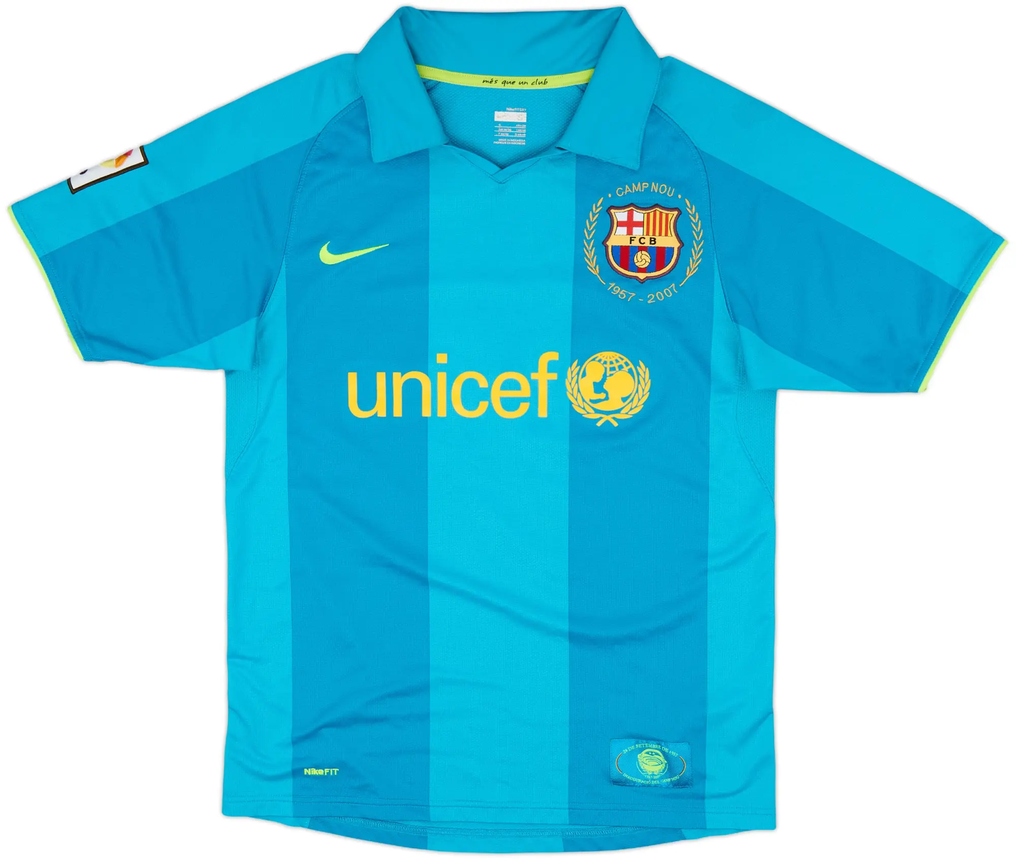 Nike Barcelona Mens SS Away Shirt 2007/09