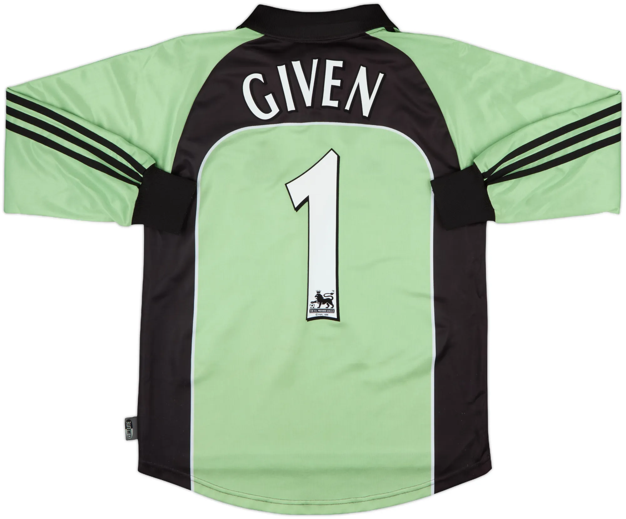 adidas Newcastle United Mens LS Goalkeeper Home Shirt 2000/01