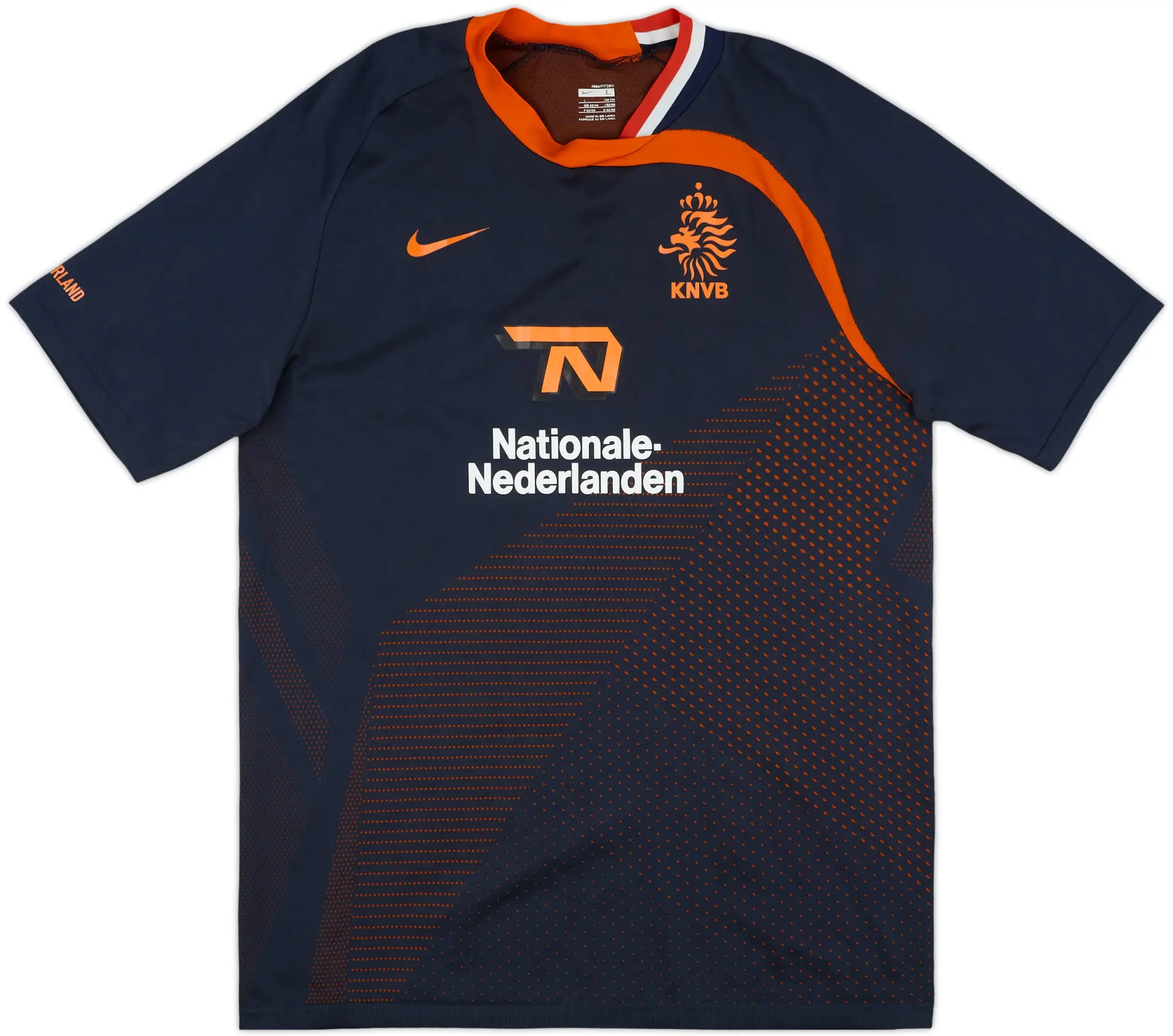 2008-09 Netherlands Player Issue Nike Training Shirt - 7/10 - (L)
