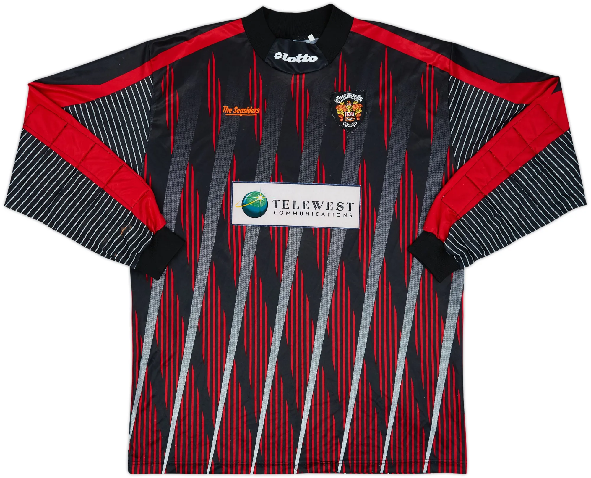 Lotto Blackpool Mens LS Goalkeeper Home Shirt 1998/99