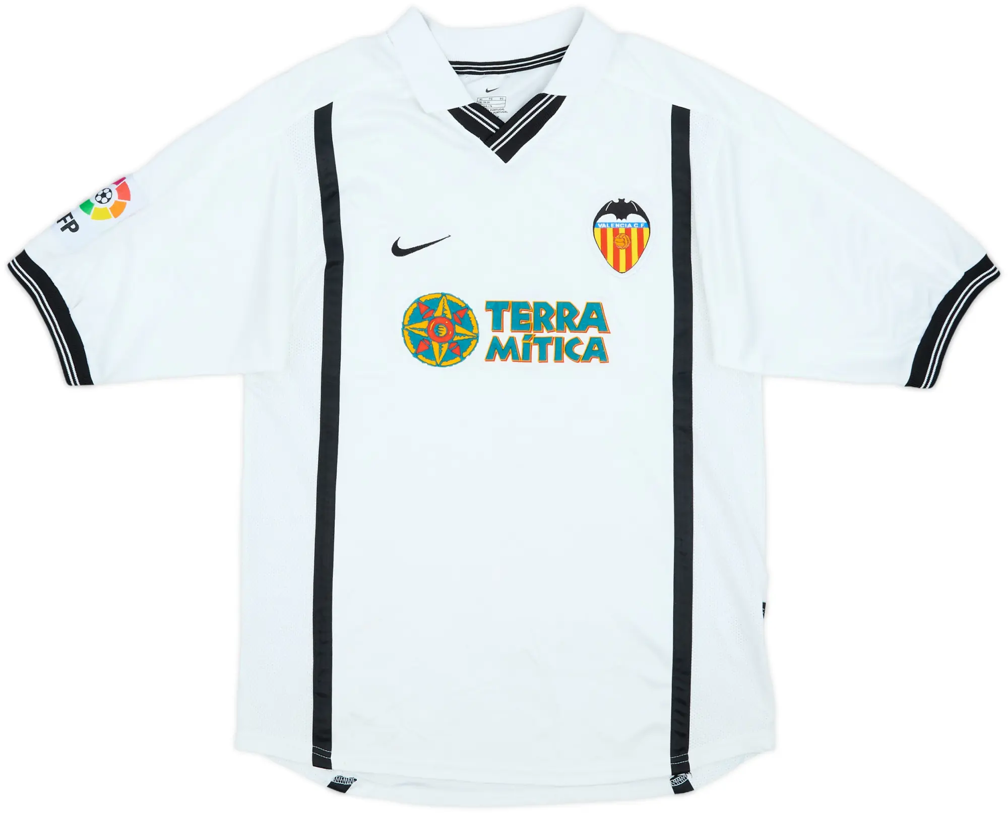 Nike Valencia Boys SS Home Shirt 2000/01