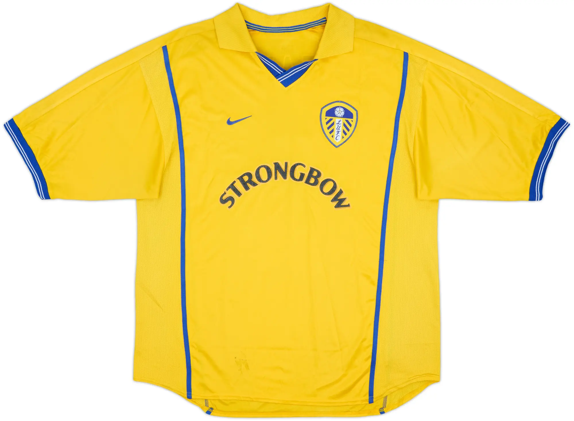 Nike Leeds United Mens SS Away Shirt 2000/02