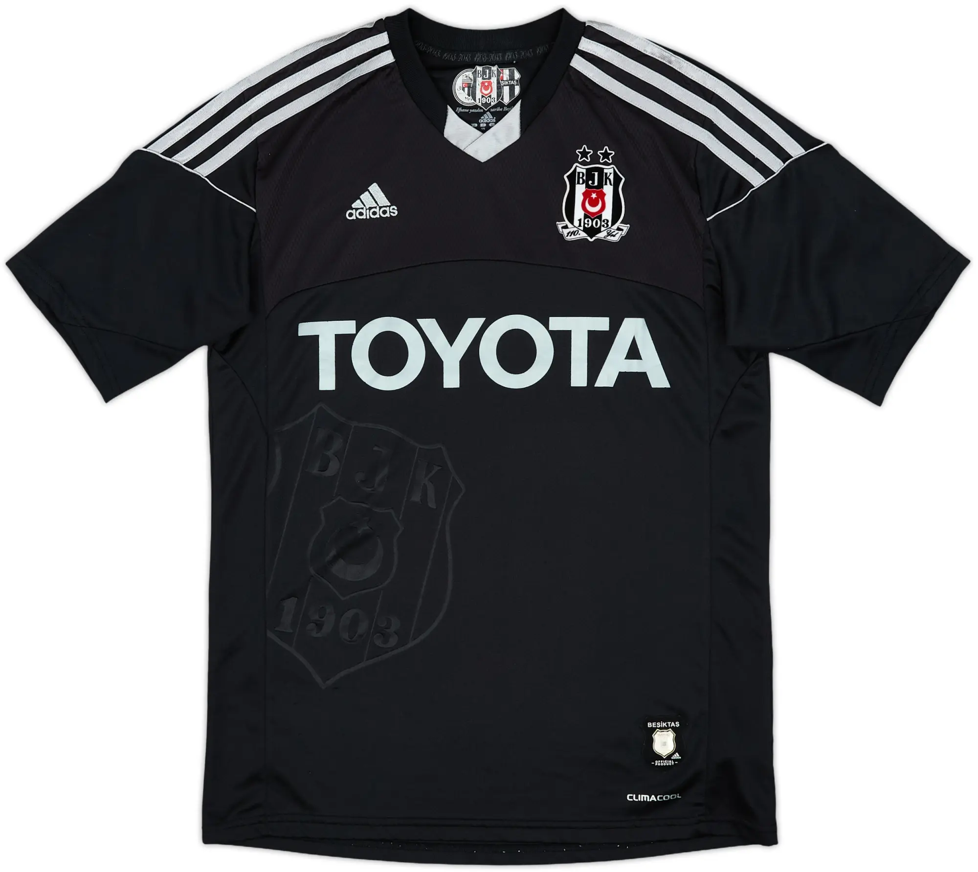 adidas Besiktas Boys SS Away Shirt 2014/15