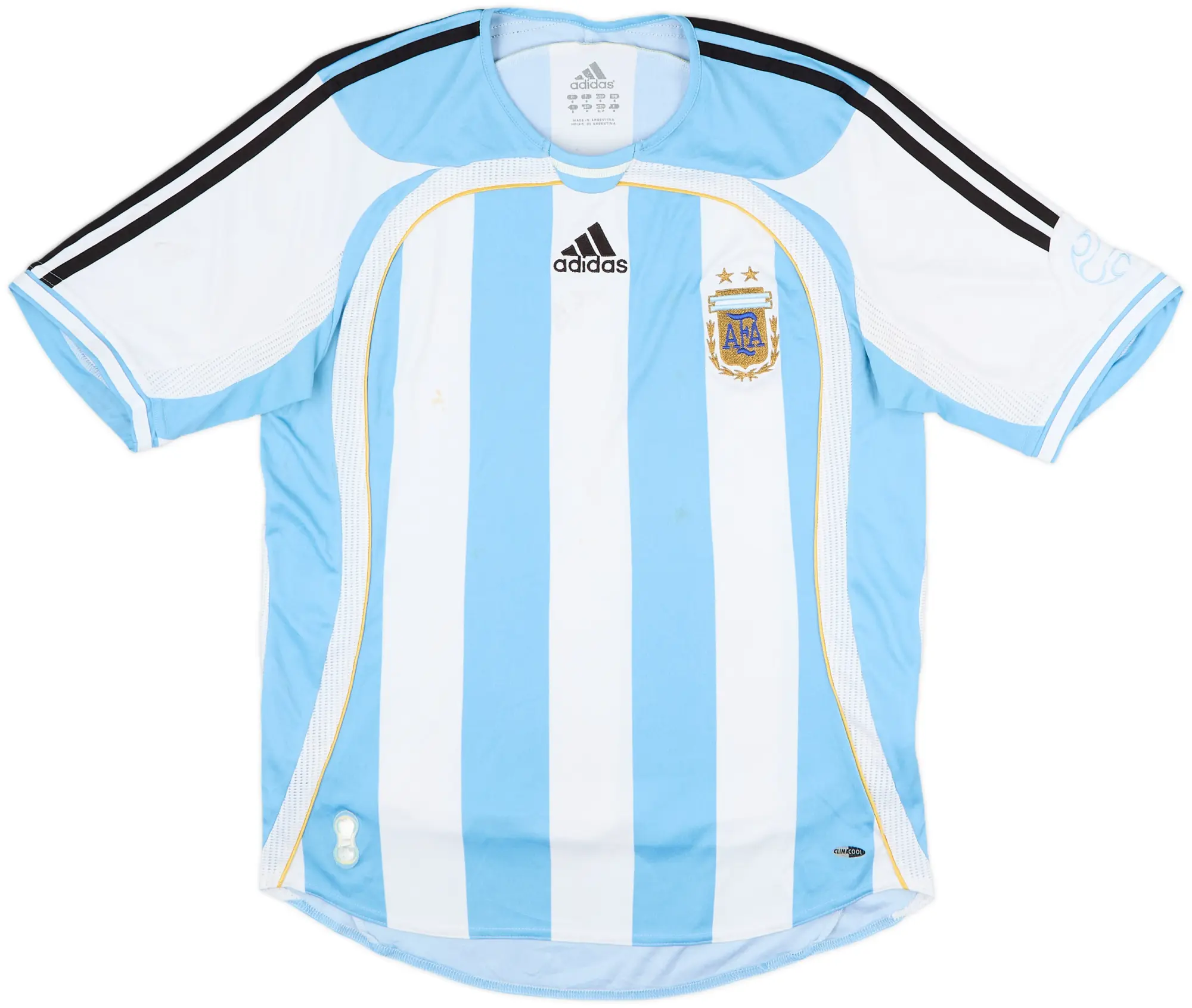 adidas Argentina Mens SS Home Shirt 2005