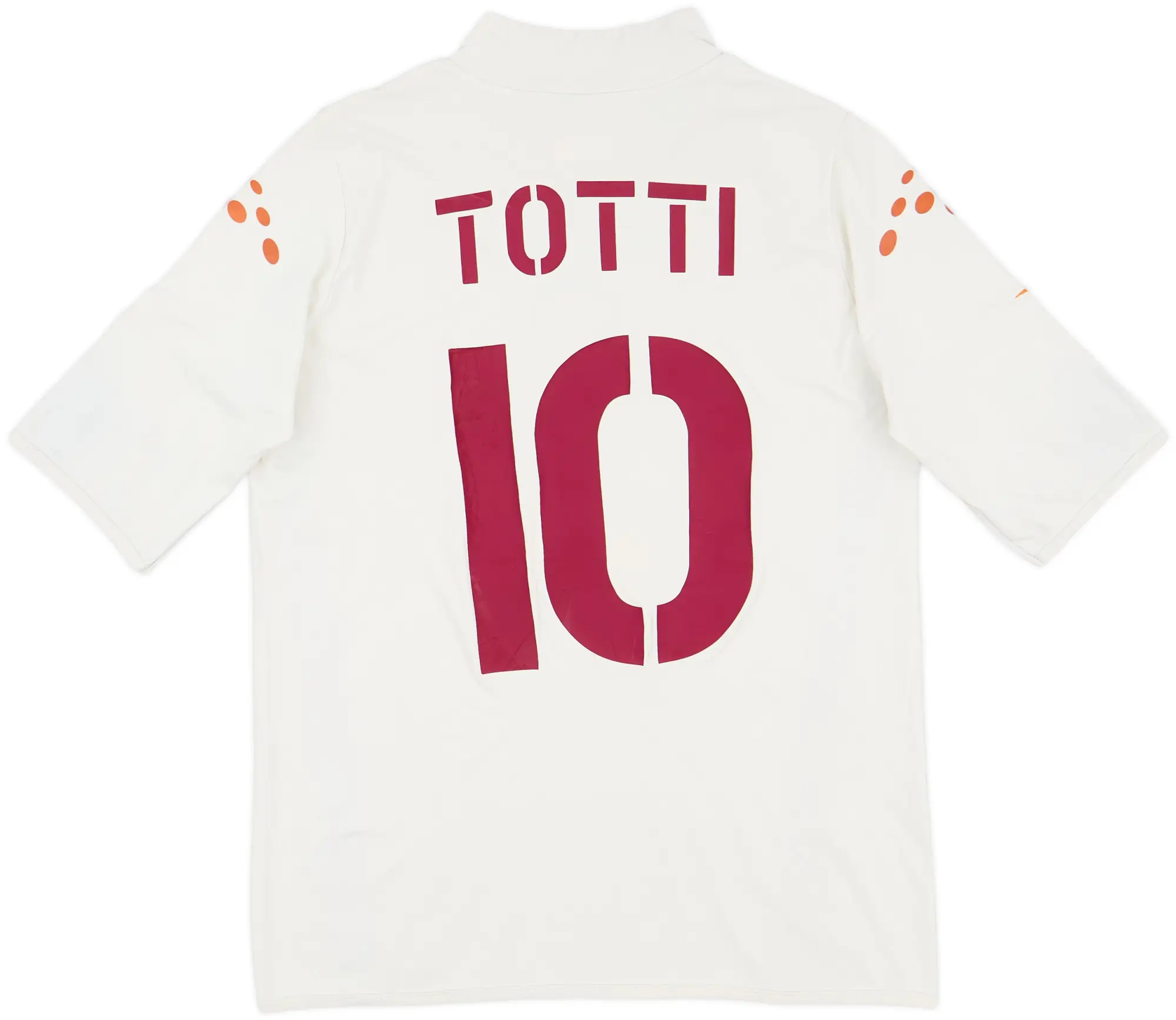 2003-04 Roma Away Shirt Totti #10 - 4/10 - (S)