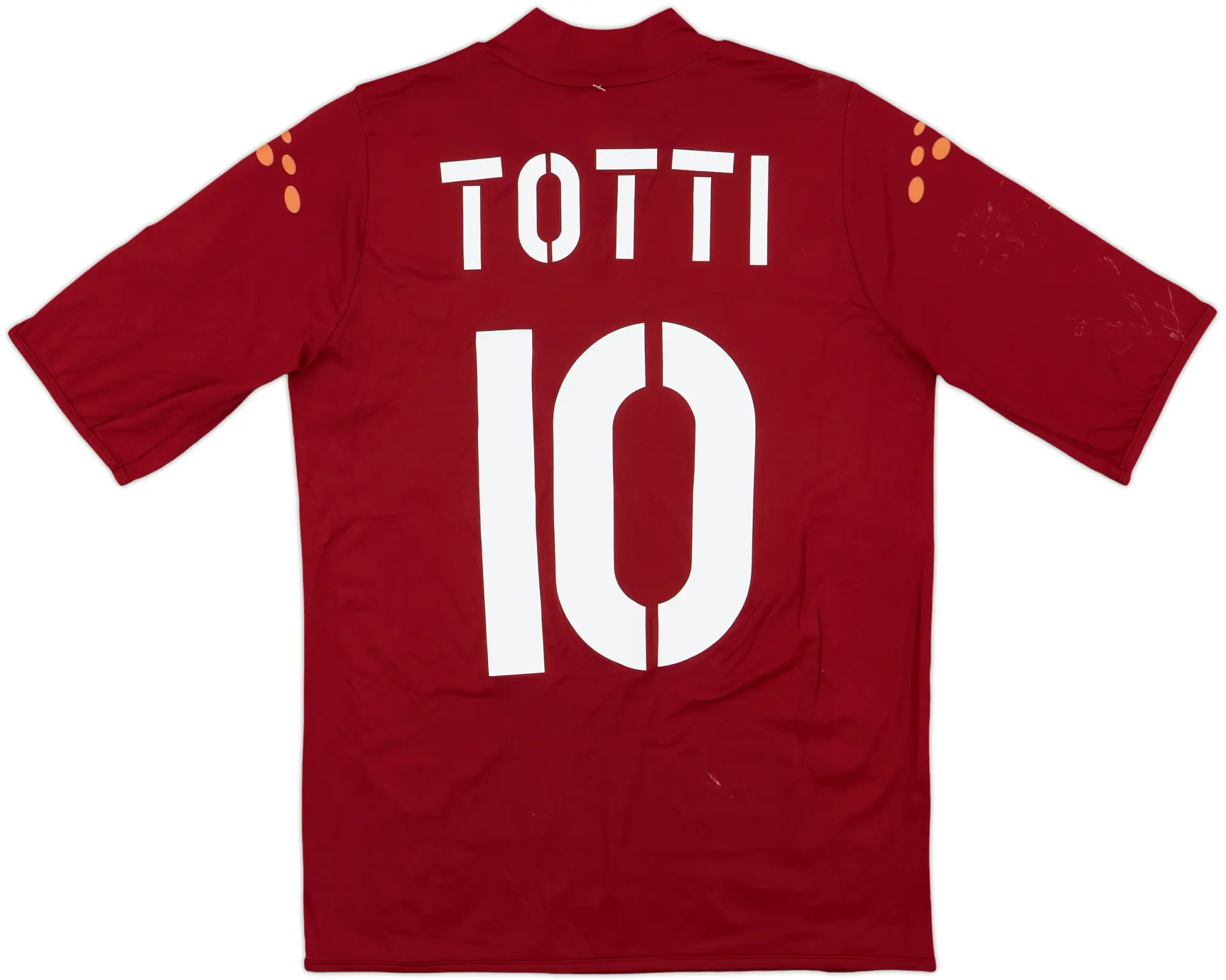 2003-04 Roma Home Shirt Totti #10 - 7/10 - (S)