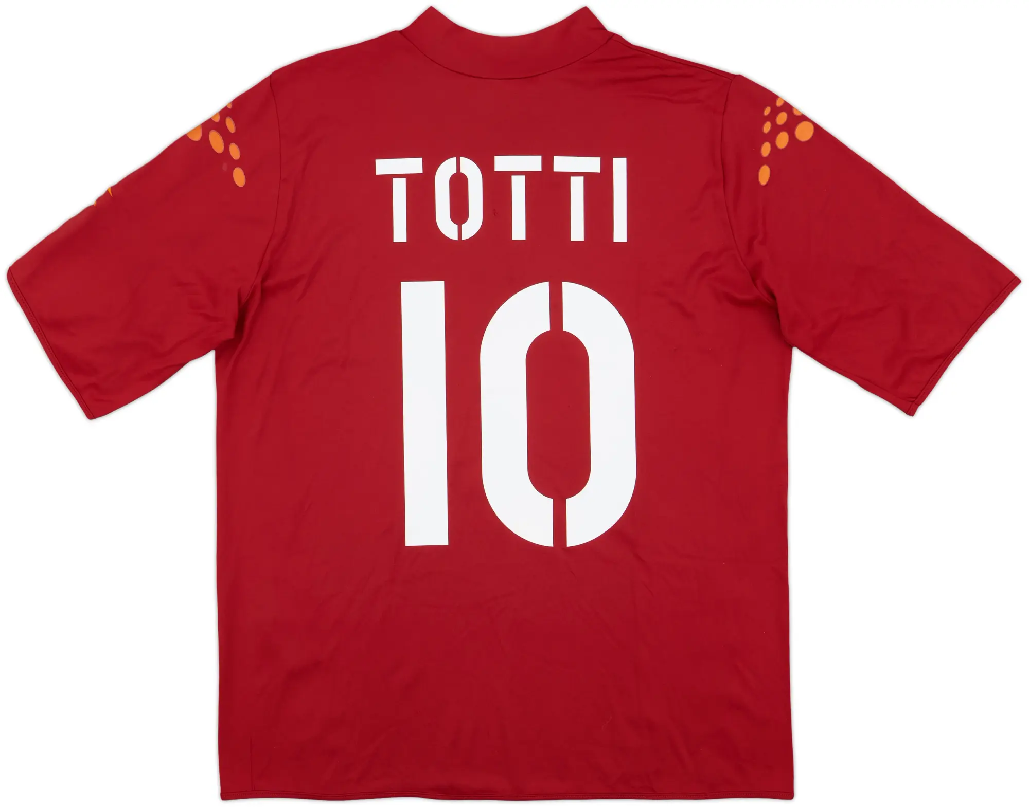 2003-04 Roma Home Shirt Totti #10 - 6/10 - (L)