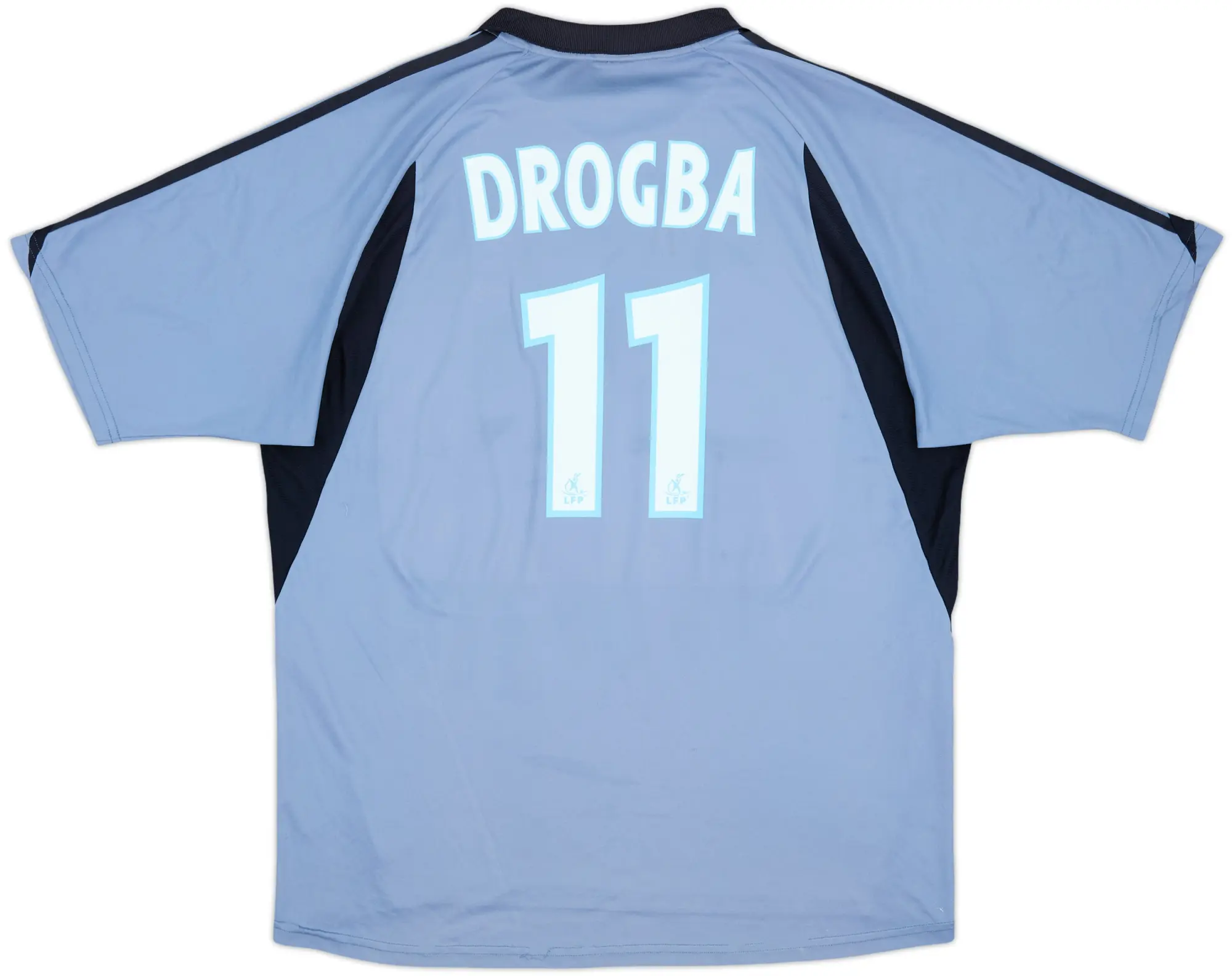 2003-04 Olympique Marseille Third Shirt Drogba #11 - 4/10 - (XL)