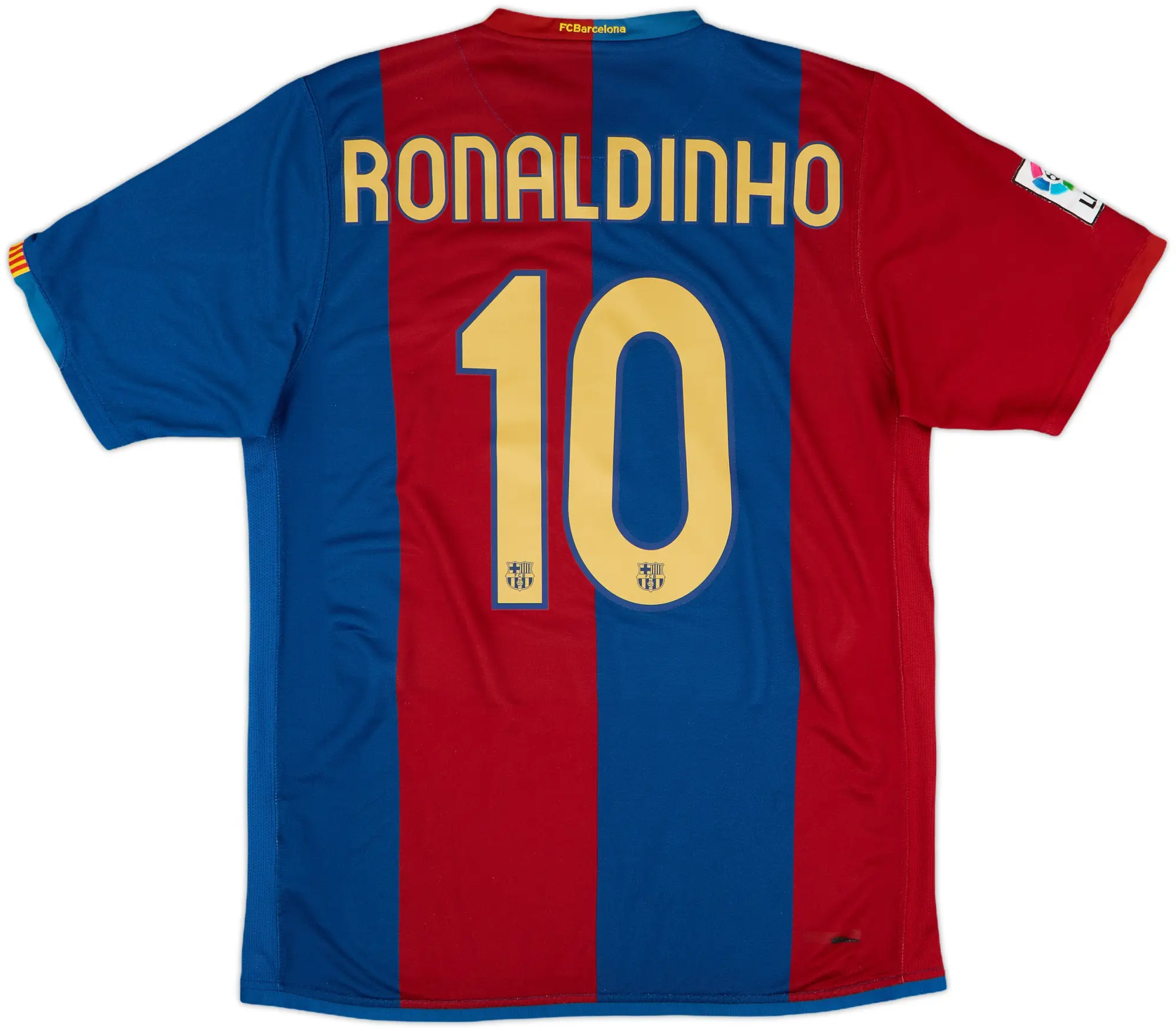 Nike Barcelona Mens SS Home Shirt 2006/07