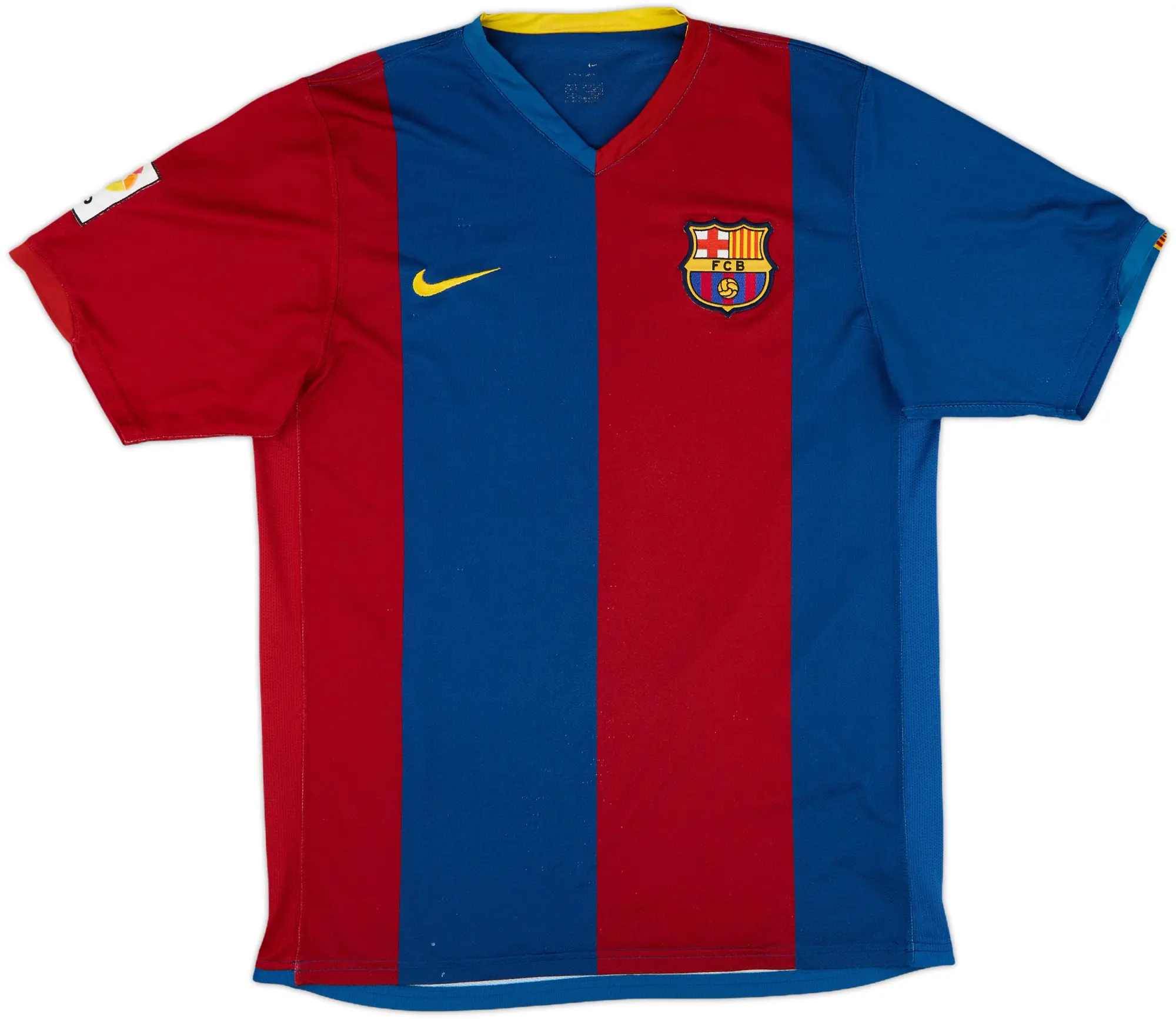 Nike Barcelona Mens SS Home Shirt 2006/07