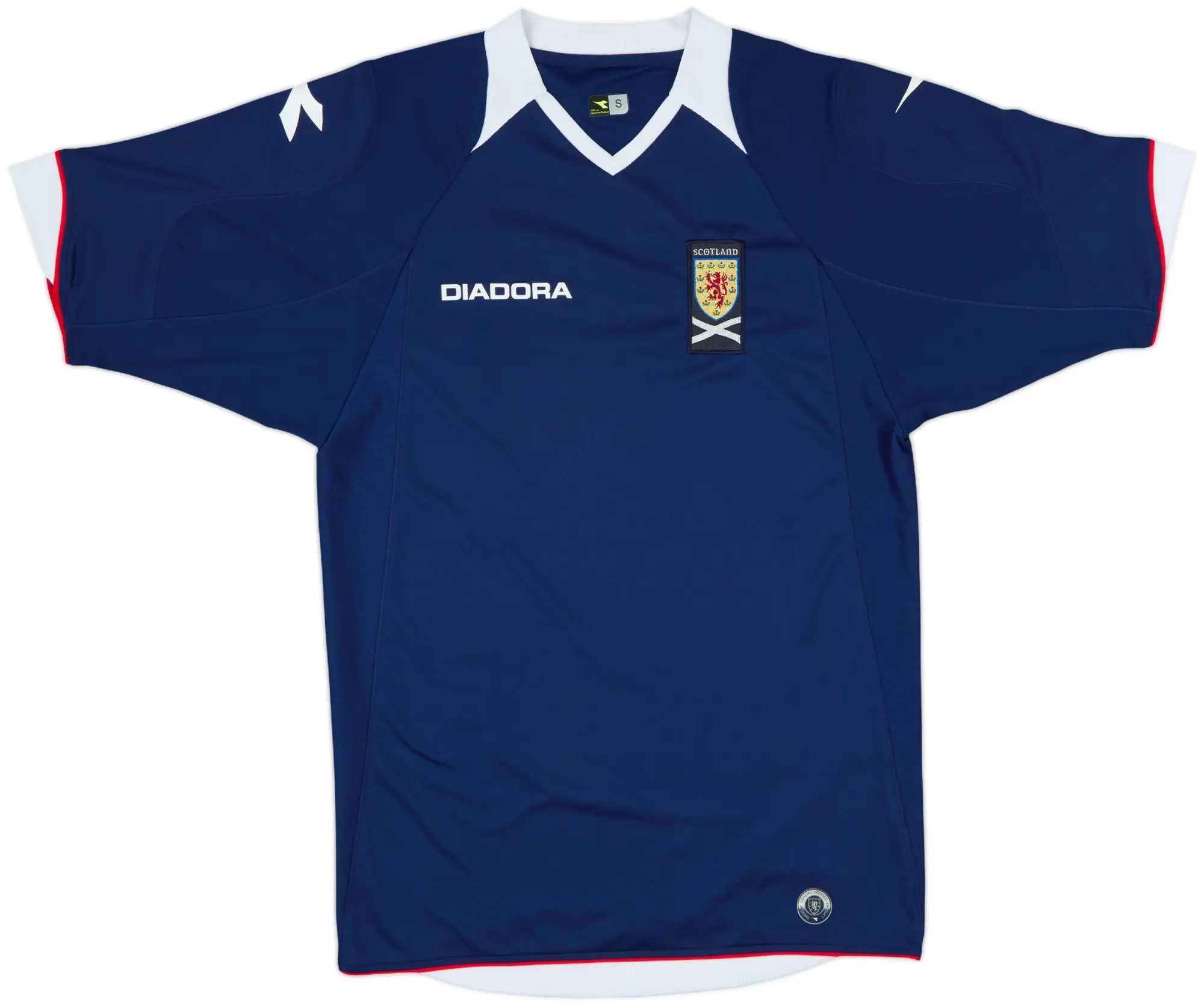Diadora Scotland Mens SS Home Shirt 2008