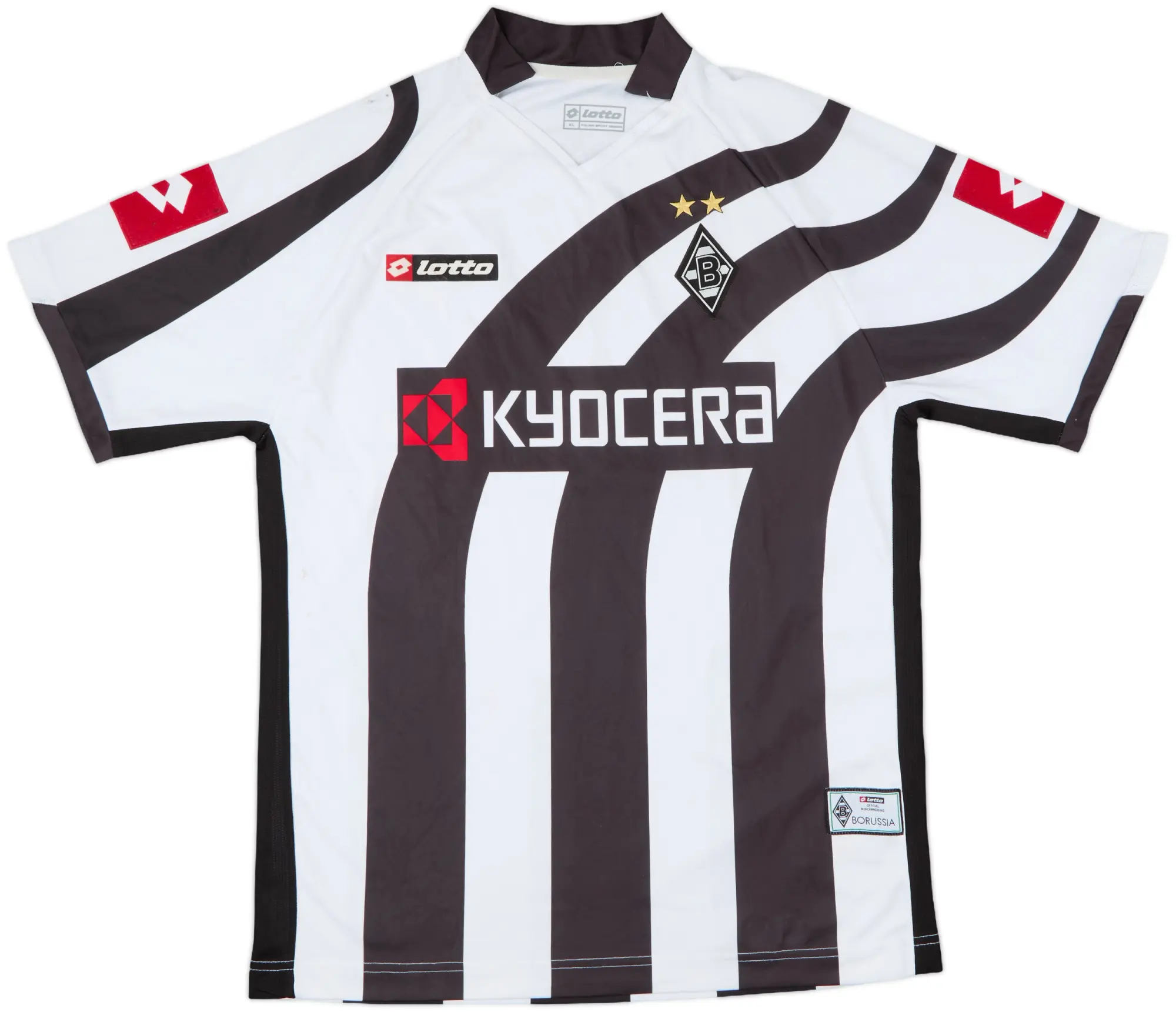 Lotto Borussia Monchengladbach Mens SS Home Shirt 2006/07