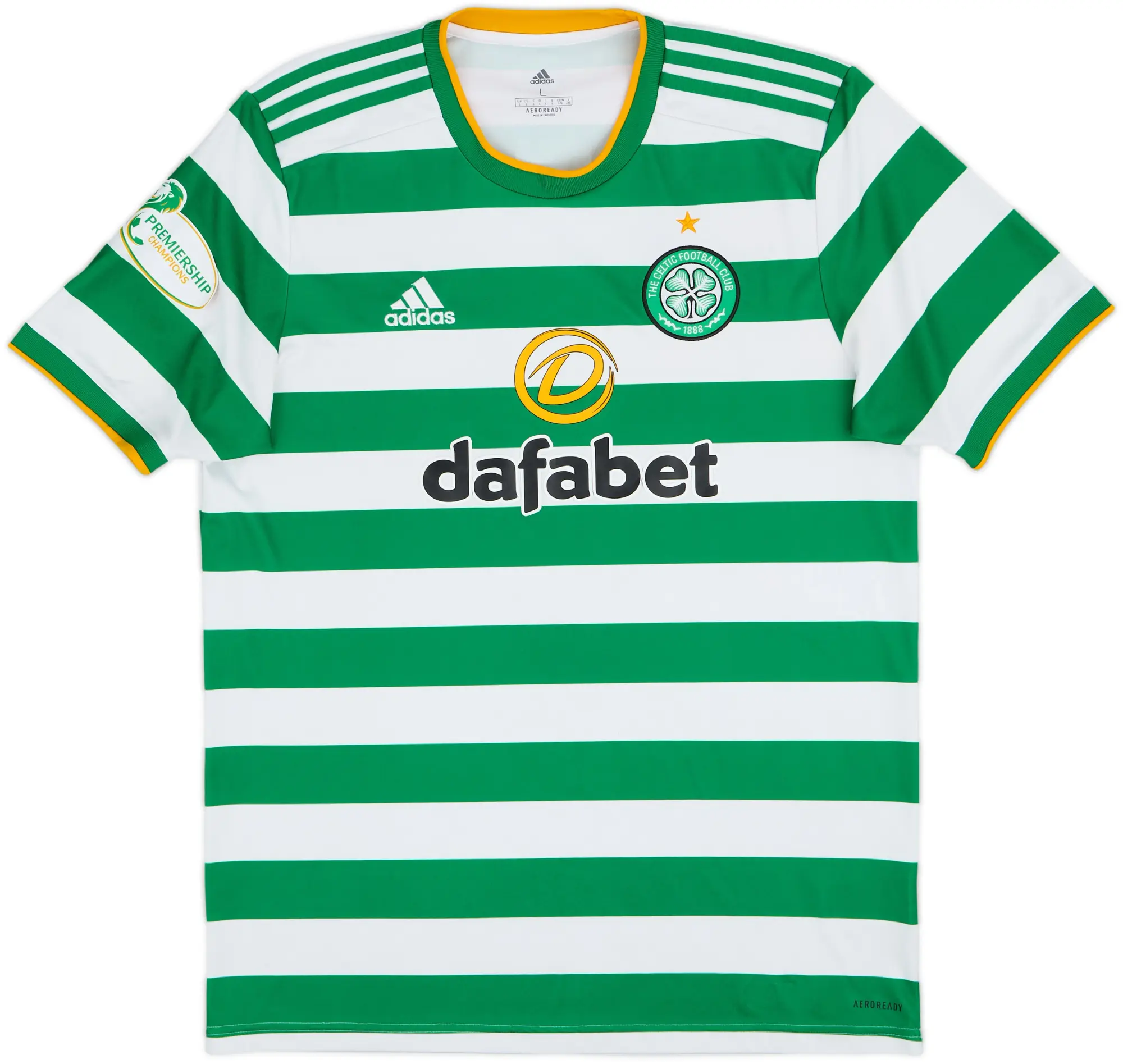 adidas Celtic Mens SS Home Shirt 2020/21