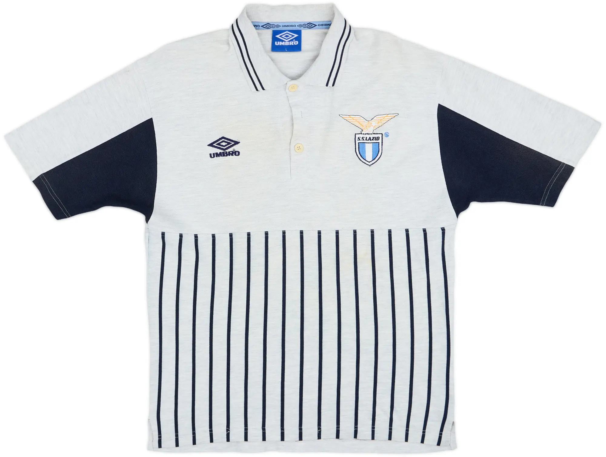 1994-95 Lazio Umbro Polo Shirt - 9/10 - (L)