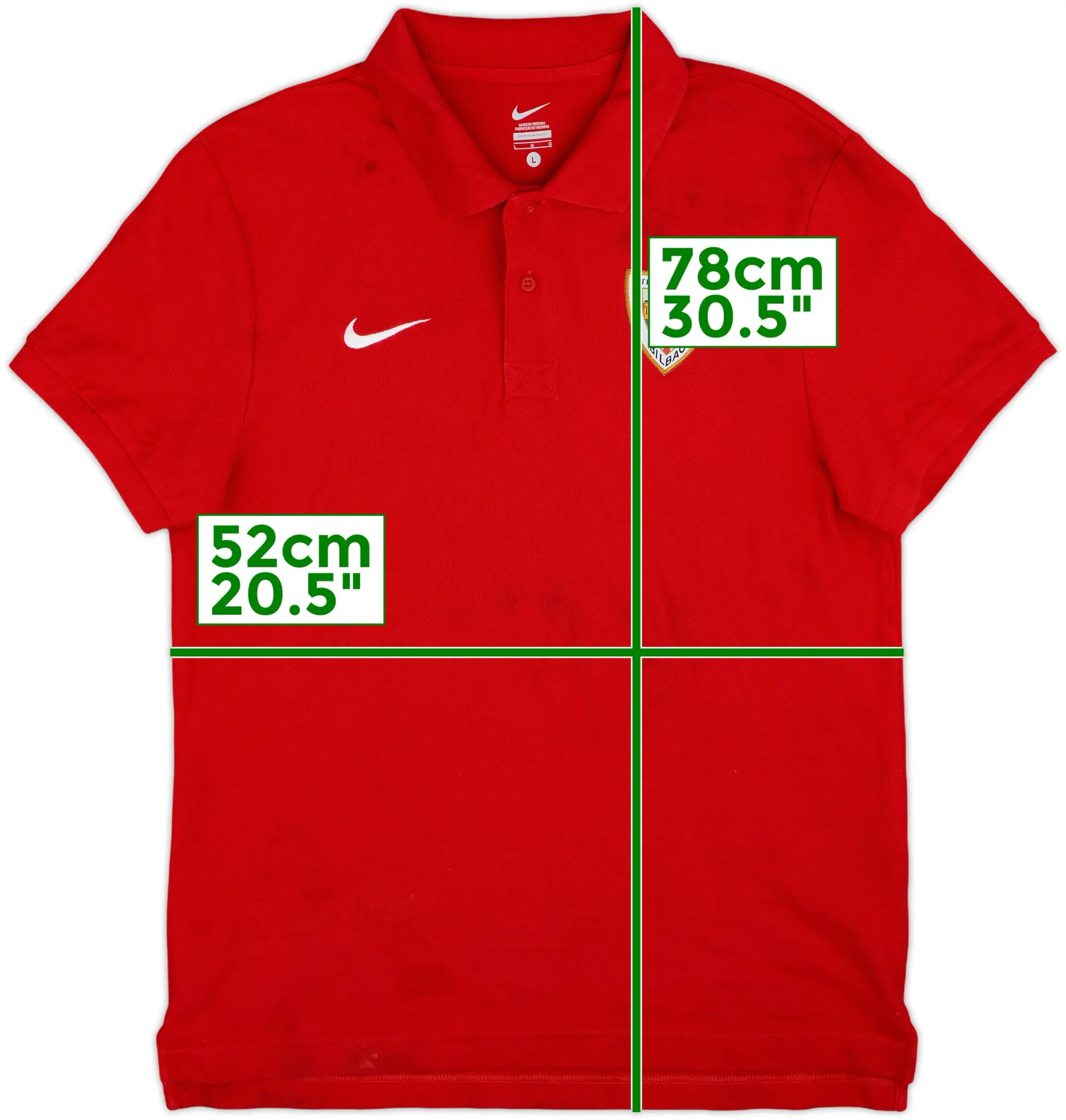 Nike Athletic Bilbao Mens SS Home Shirt 2013/14