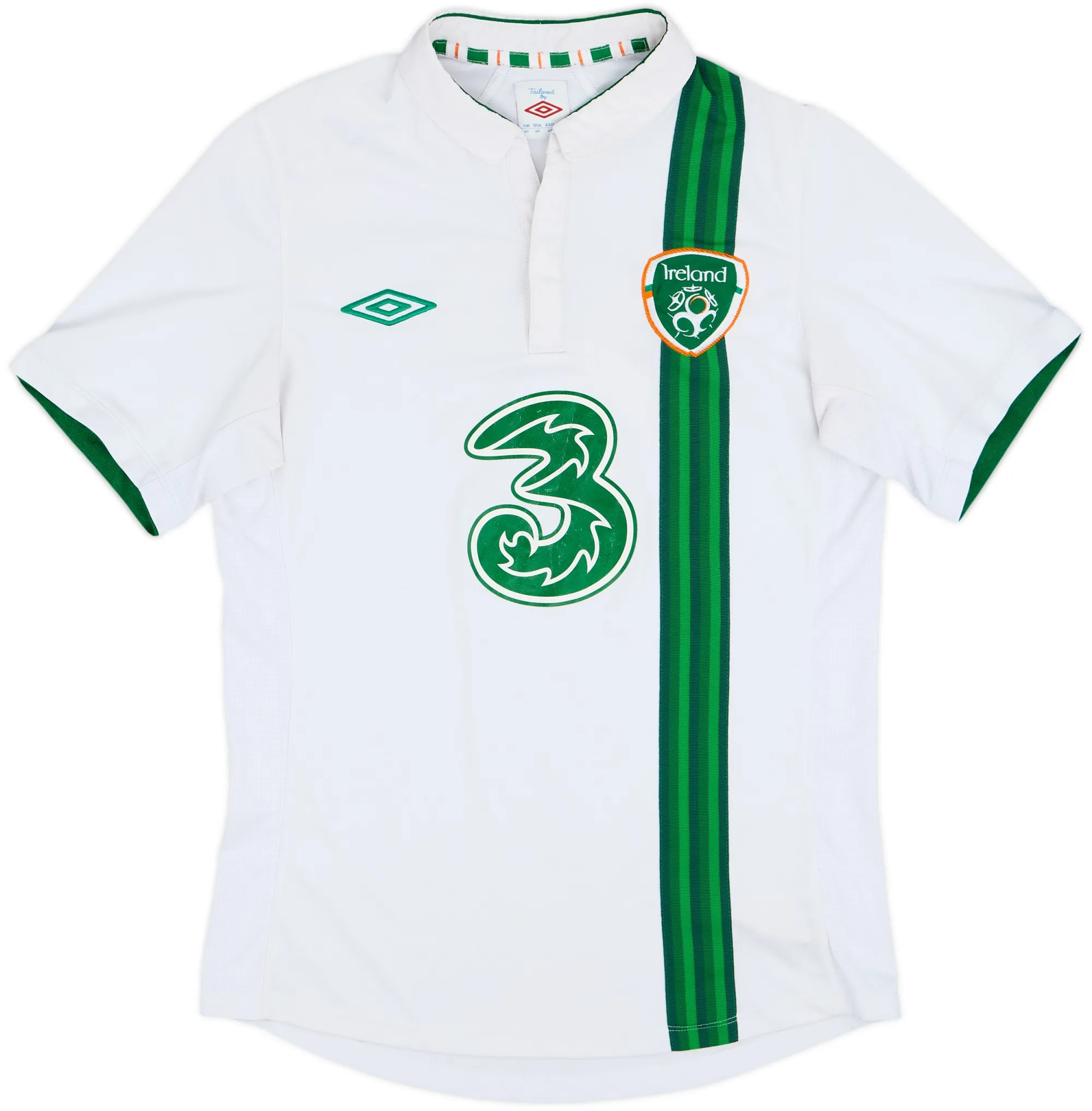 Umbro Republic of Ireland Mens SS Away Shirt 2012