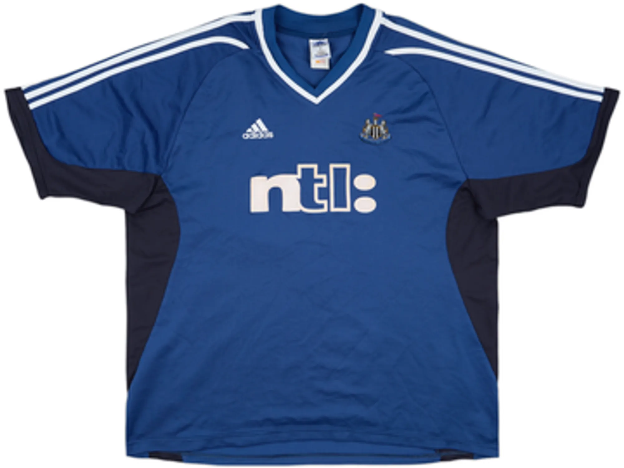 adidas Newcastle United Mens SS Away Shirt 2001/02