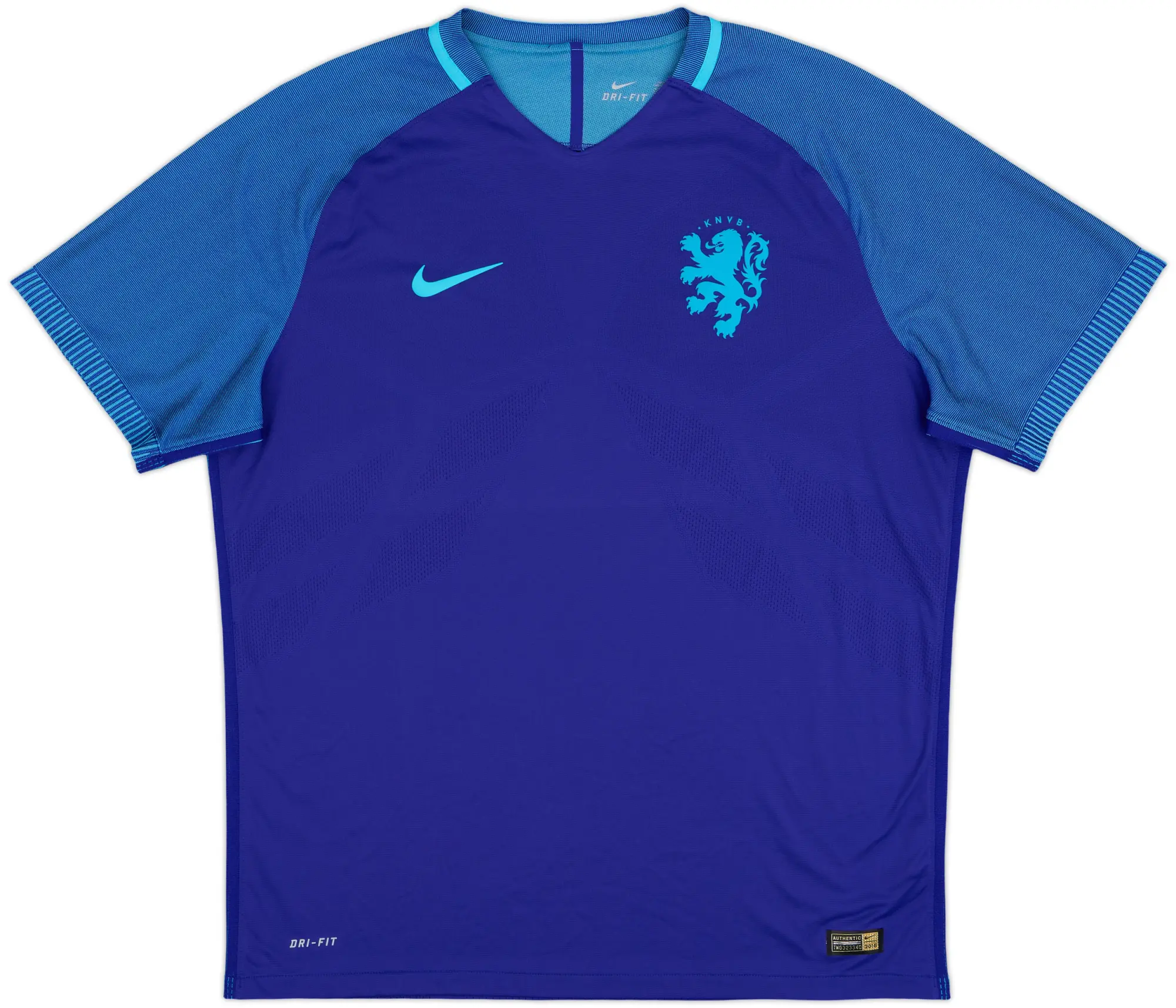 2016 Netherlands Authentic Away Shirt - 9/10 - (XXL)