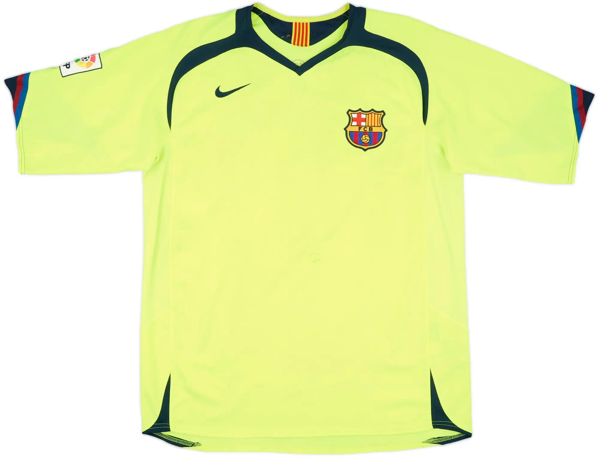 Nike Barcelona Mens SS Away Shirt 2005/06