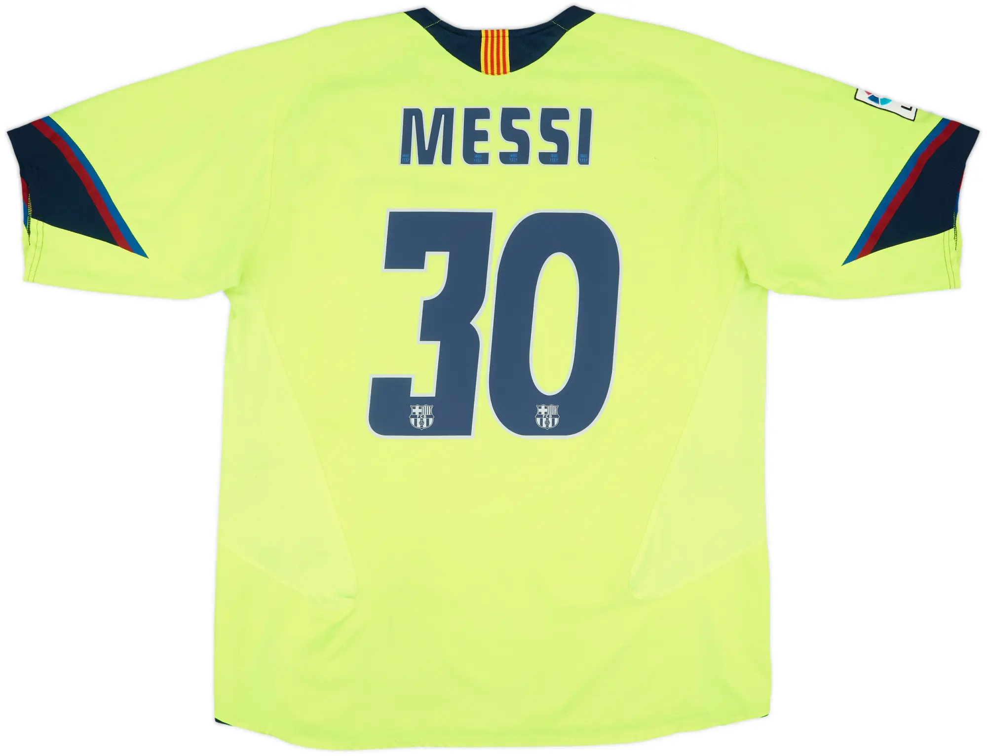 Nike Barcelona Mens SS Away Shirt 2005/06
