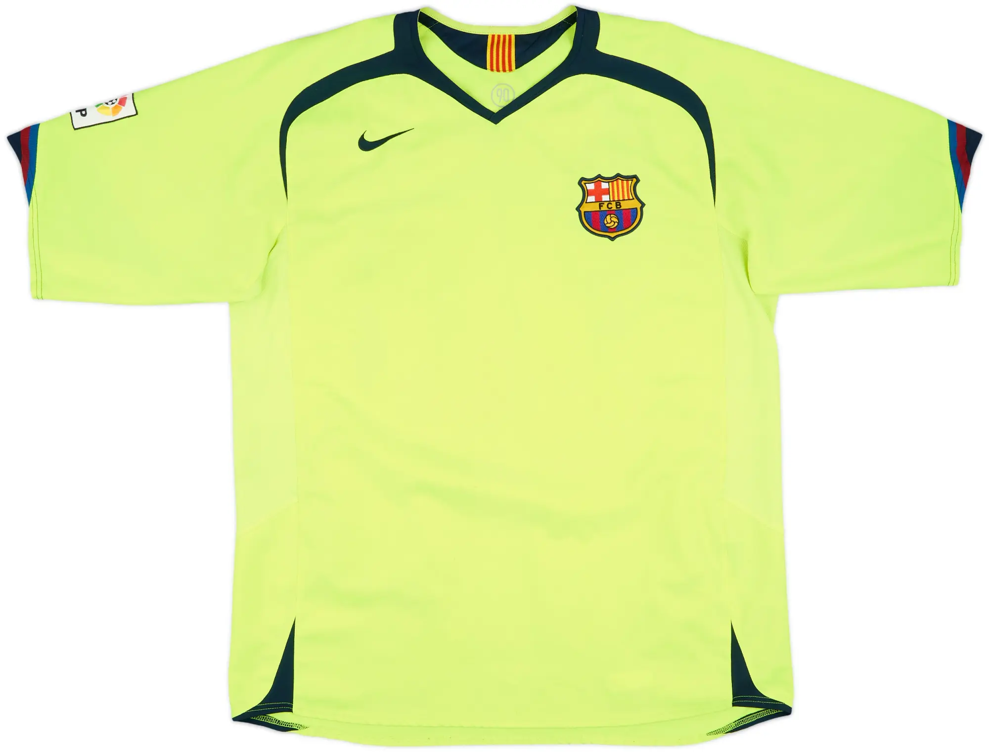 Nike Barcelona Mens SS Away Shirt 2005/06
