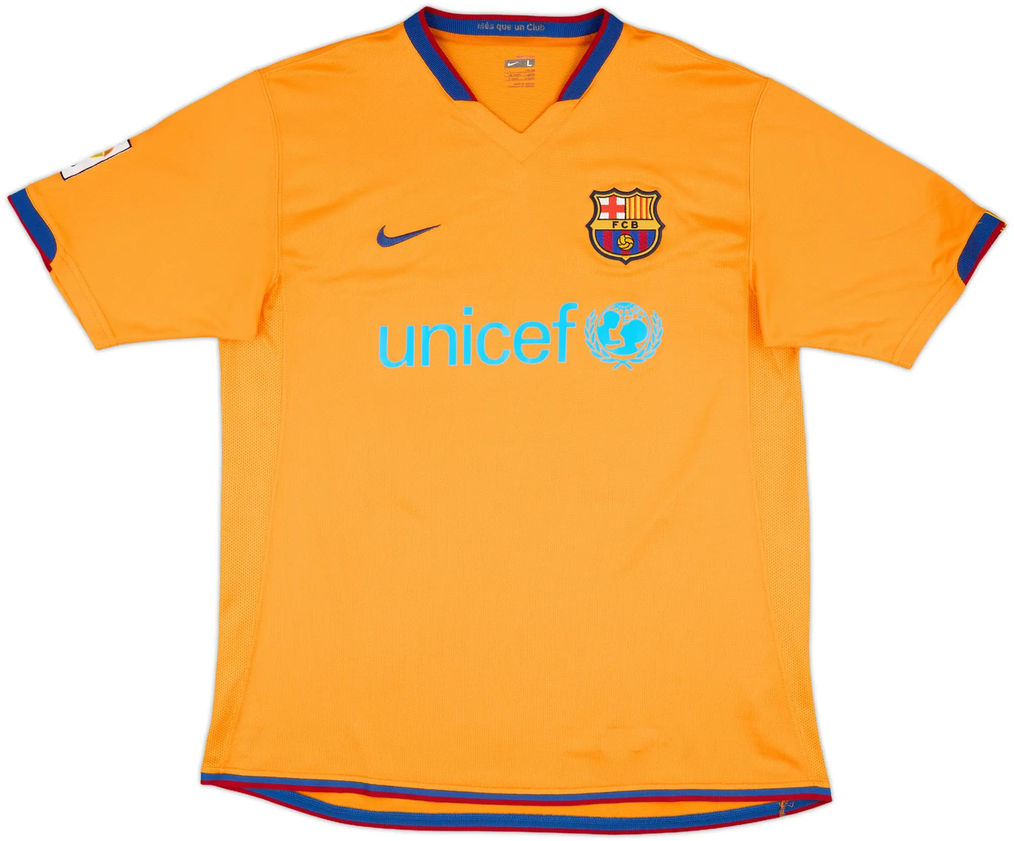 Nike Barcelona Mens SS Away Shirt 2006/07