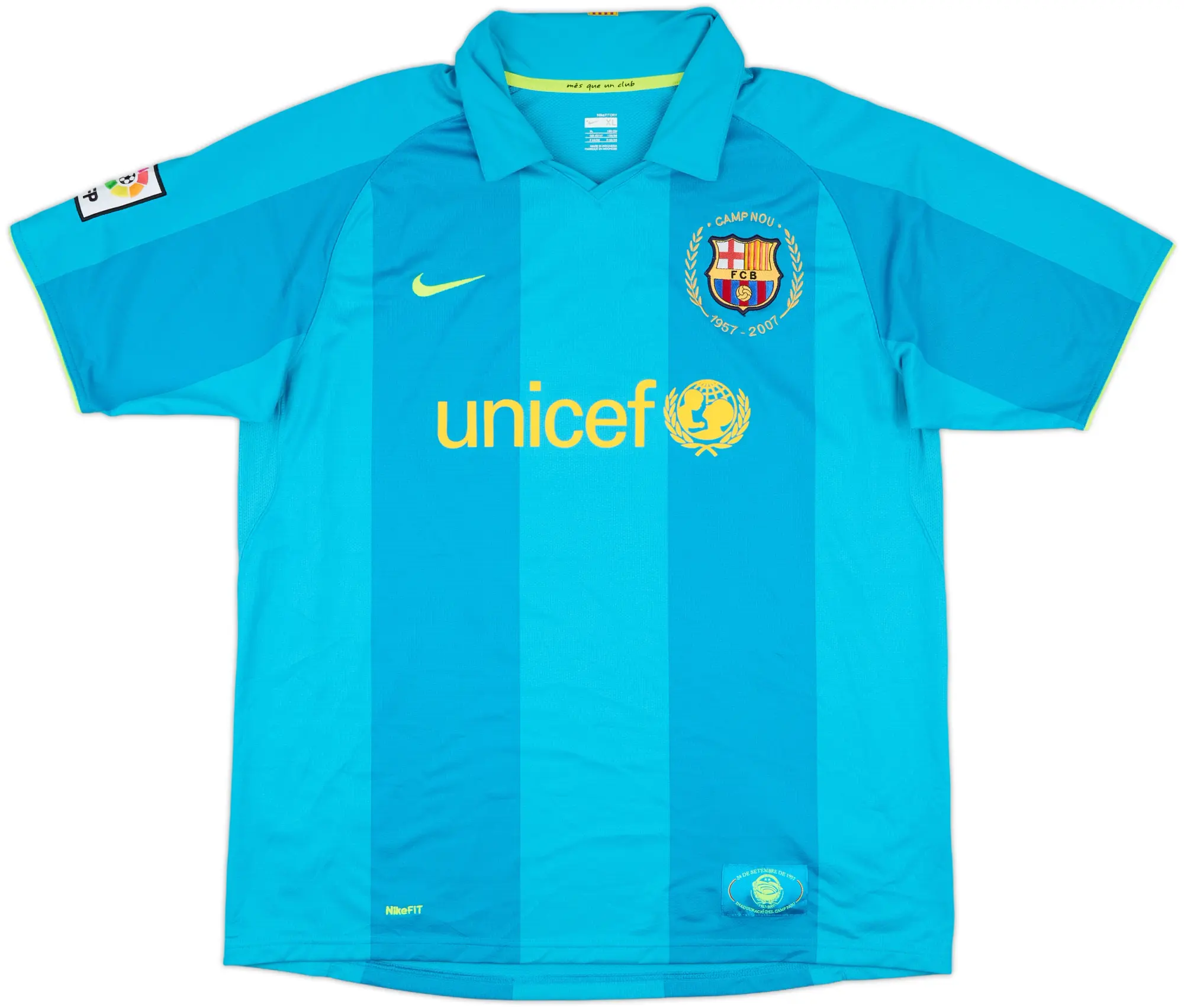 Nike Barcelona Mens SS Away Shirt 2007/09