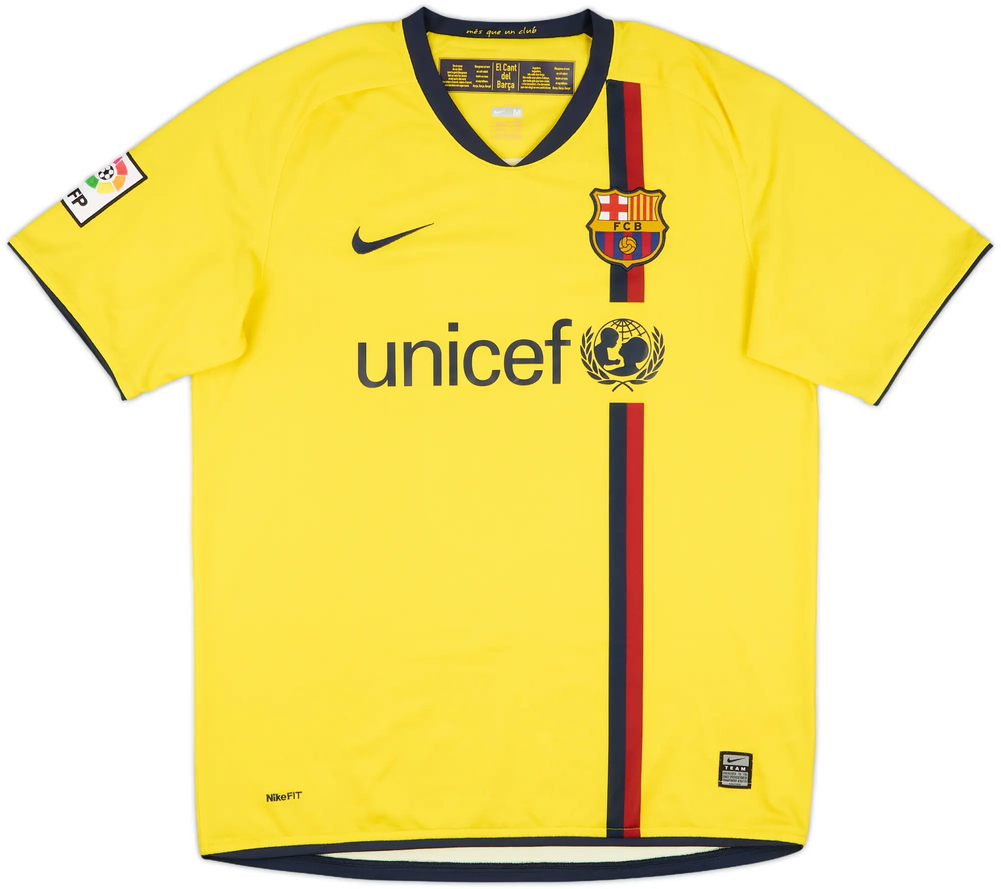 Nike Barcelona Mens SS Away Shirt 2008/10