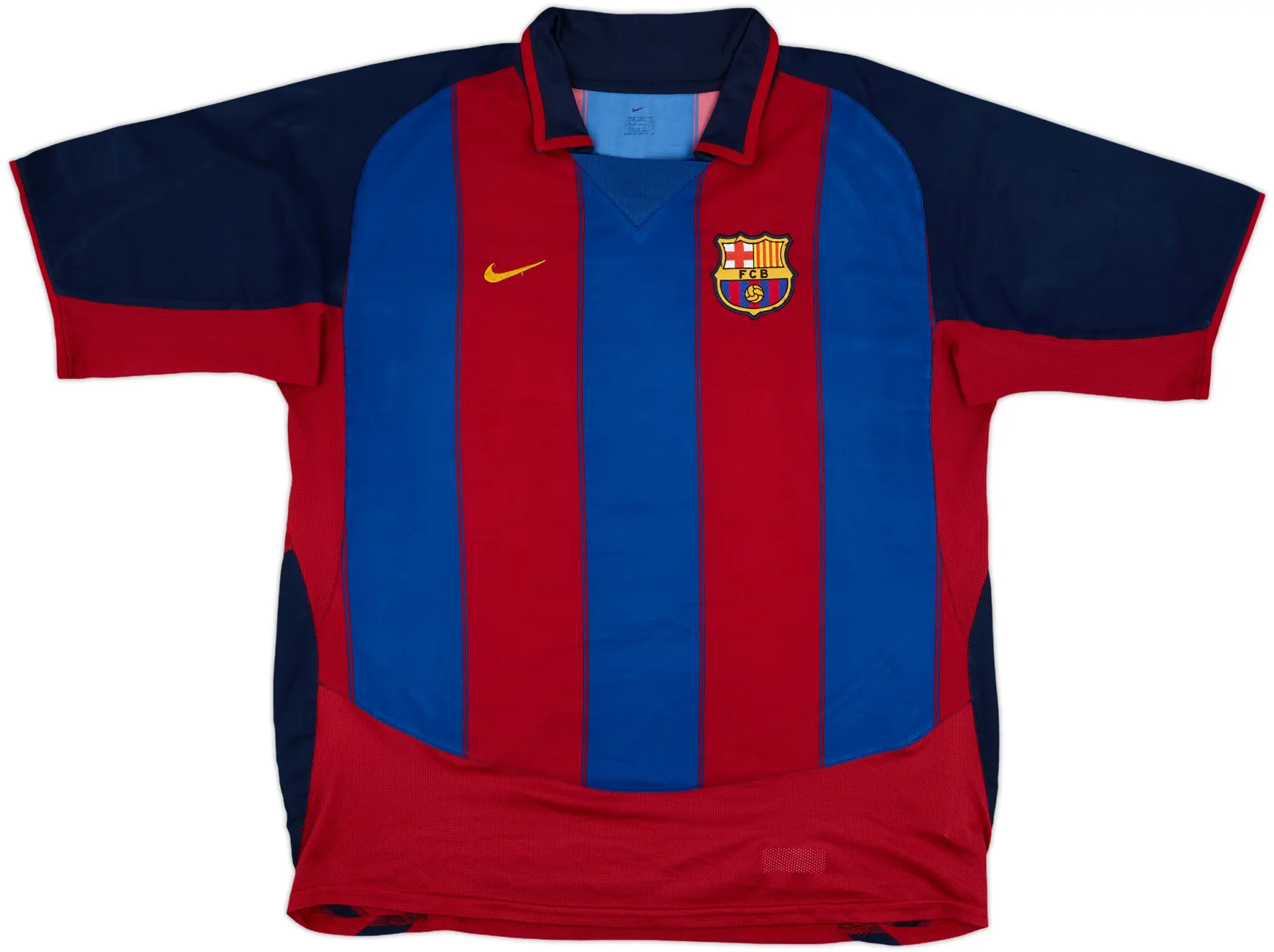 Nike Barcelona Mens SS Home Shirt 2003/04