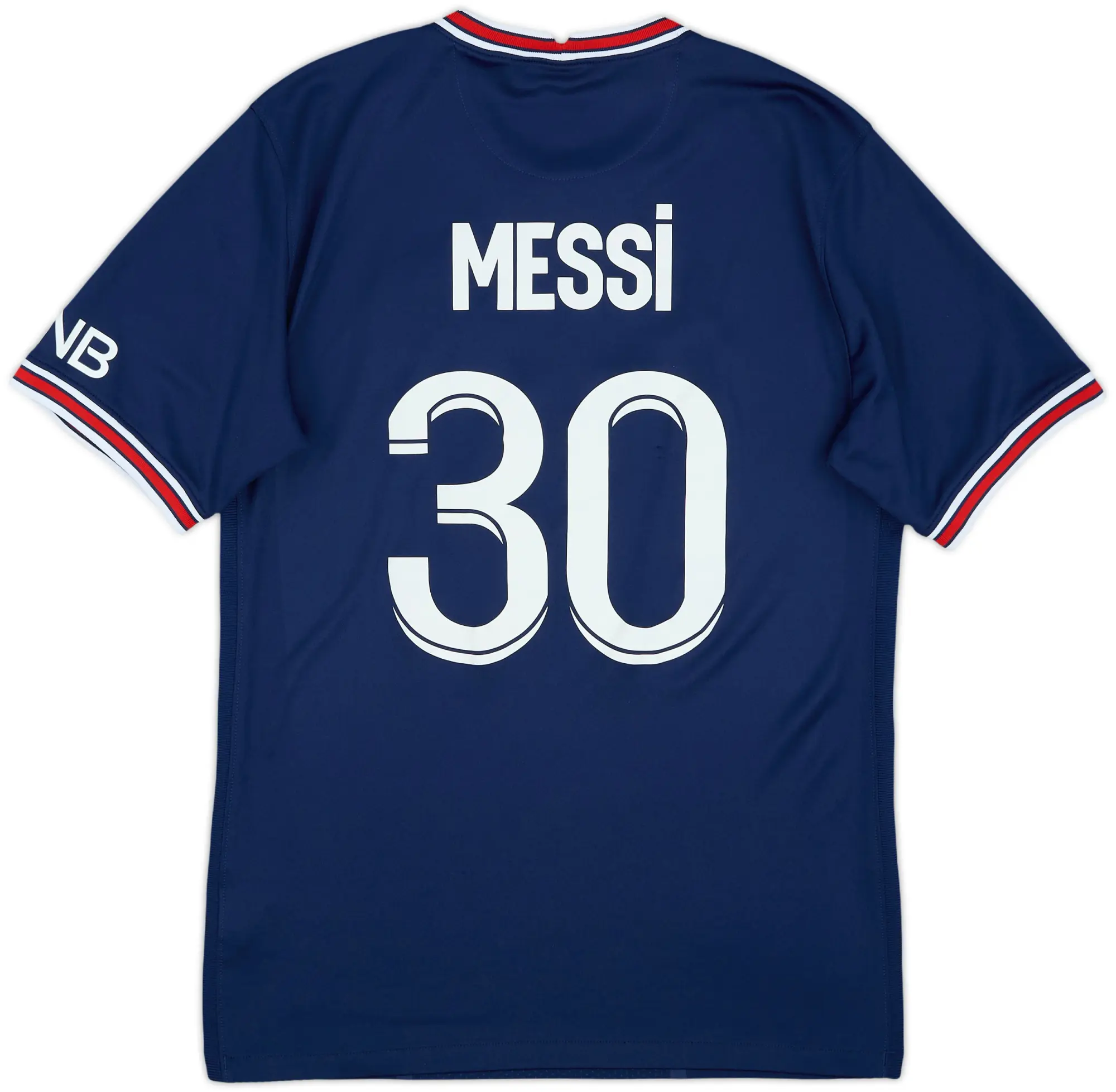 2021-22 Paris Saint-Germain Home Shirt Messi #30 - 9/10 - (S)