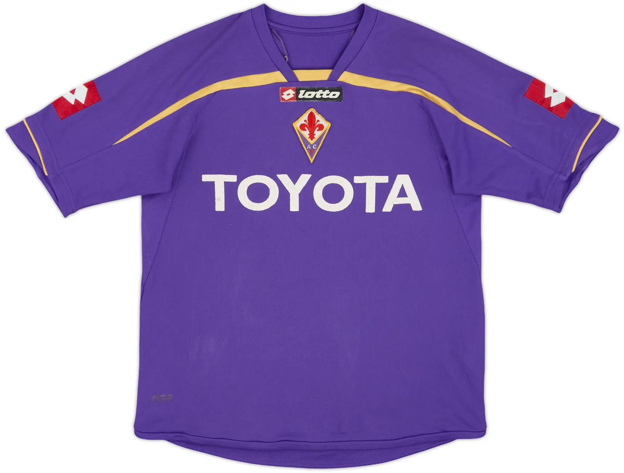 2009-10 Fiorentina Home Shirt - 5/10 - (XL.Boys)