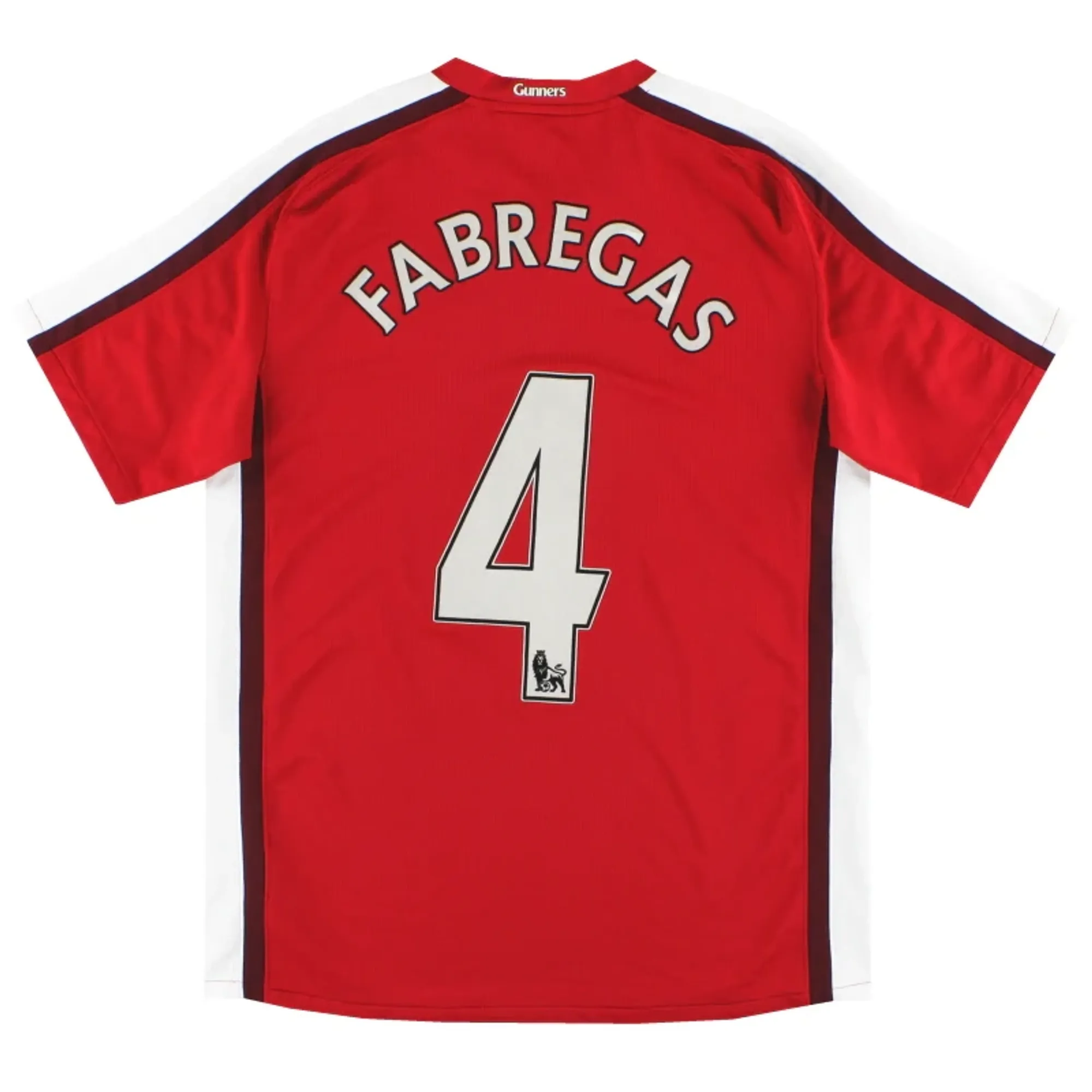 2008-10 Arsenal Nike Home Shirt Fabregas #4 L - Arsenal / Excellent 