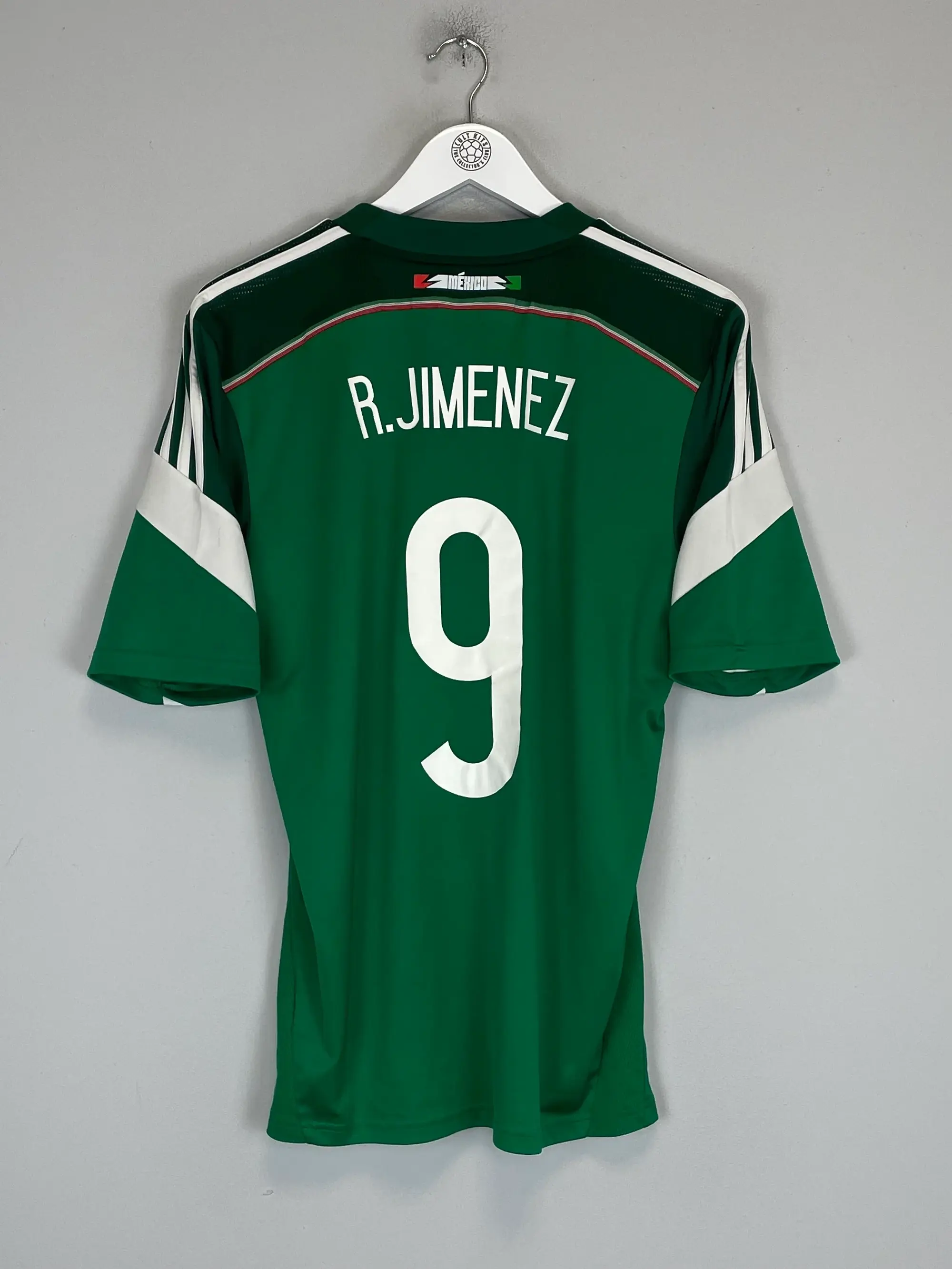 2014 MEXICO R.JIMENEZ #9 HOME SHIRT (M) ADIDAS | CULT KITS
