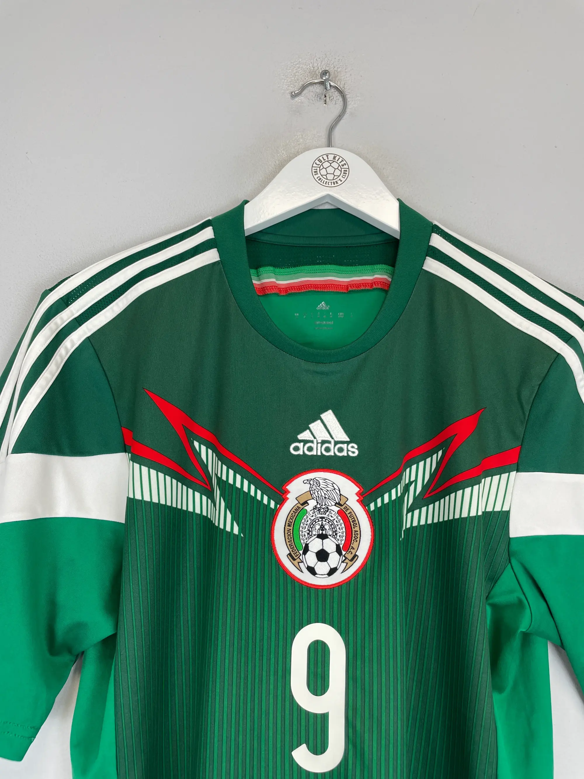 2014 MEXICO R.JIMENEZ #9 HOME SHIRT (M) ADIDAS | CULT KITS