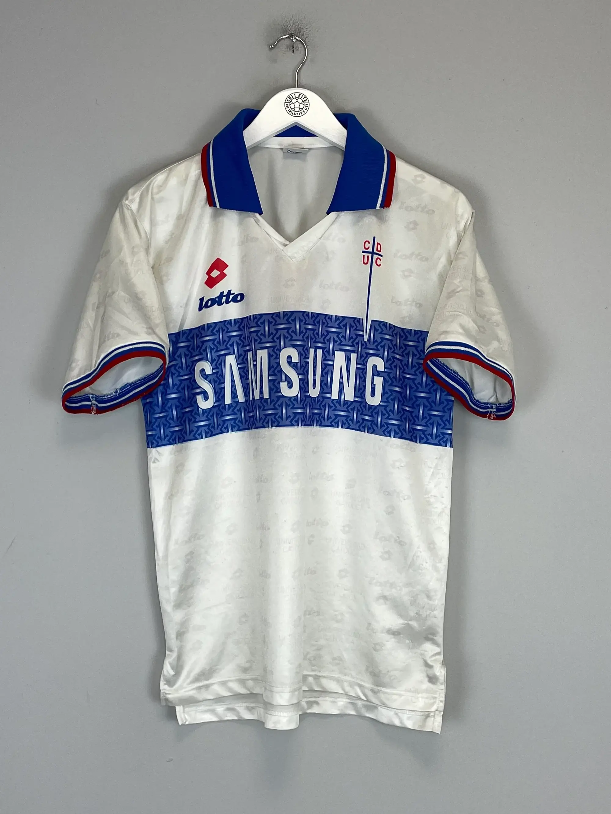 1996 UNIVERSIDAD CATOLICA #10 HOME SHIRT (M) LOTTO | CULT KITS