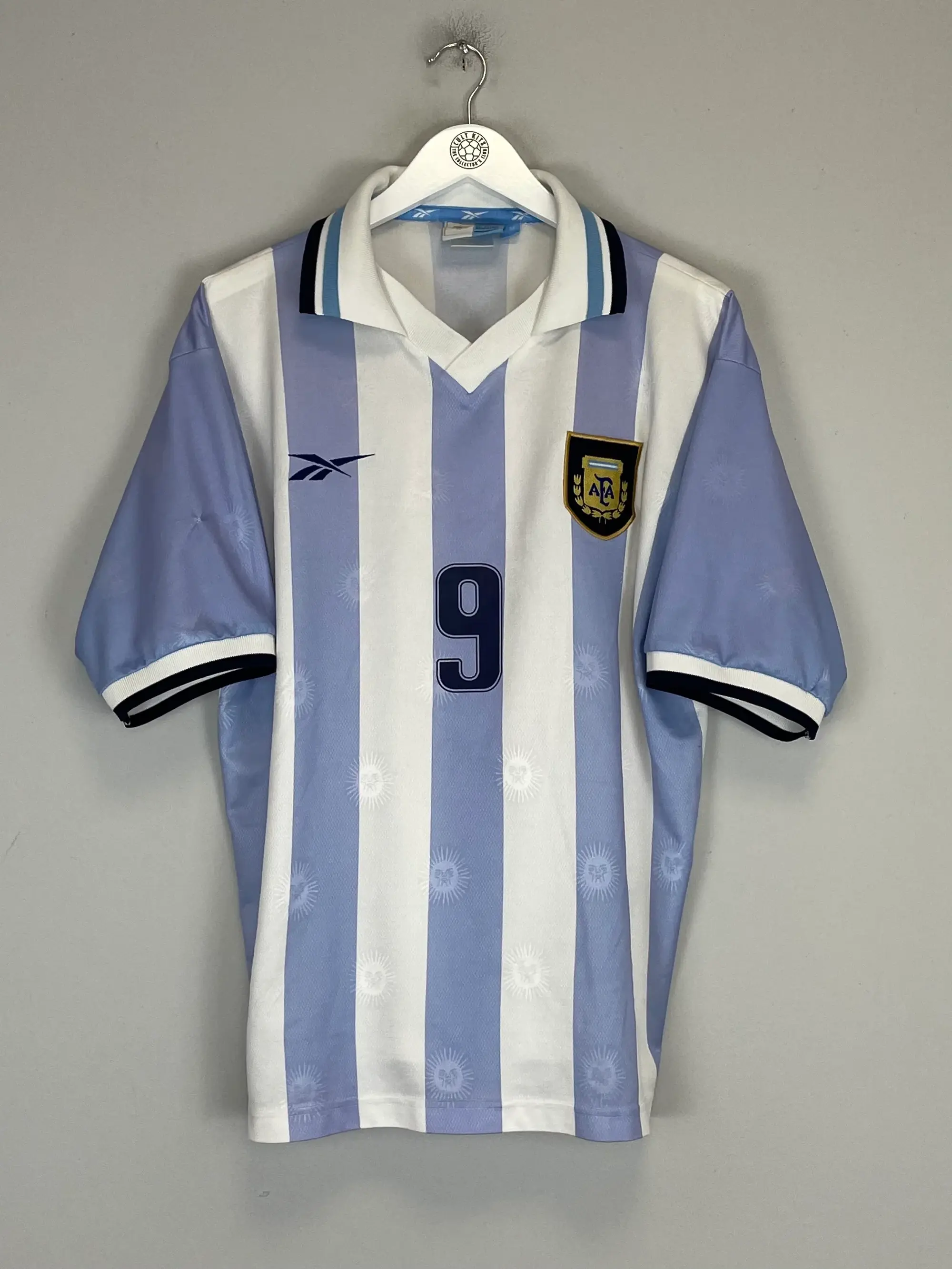 1999/00 ARGENTINA BATISTUTA #9 HOME SHIRT (M) REEBOK | CULT KITS