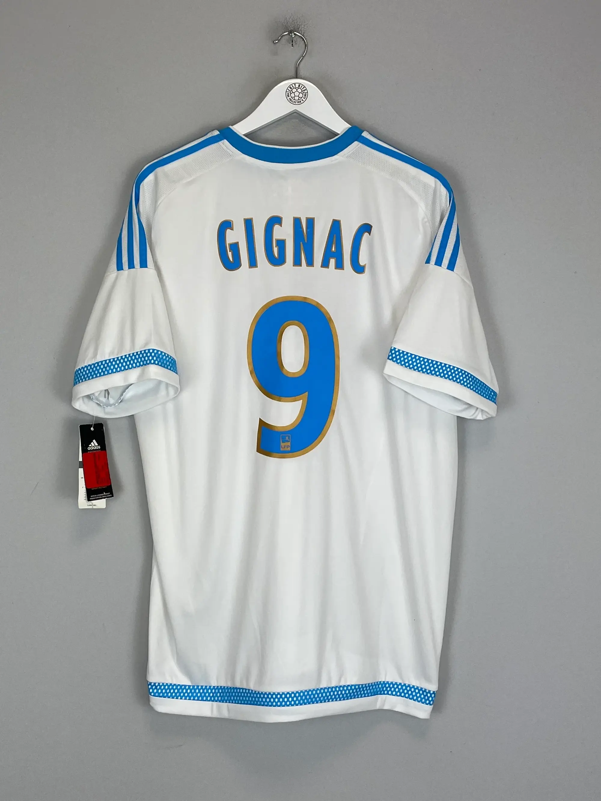 2015/16 MARSEILLE GIGNAC #9 *BNWT* HOME SHIRT (XL) ADIDAS | CULT KITS