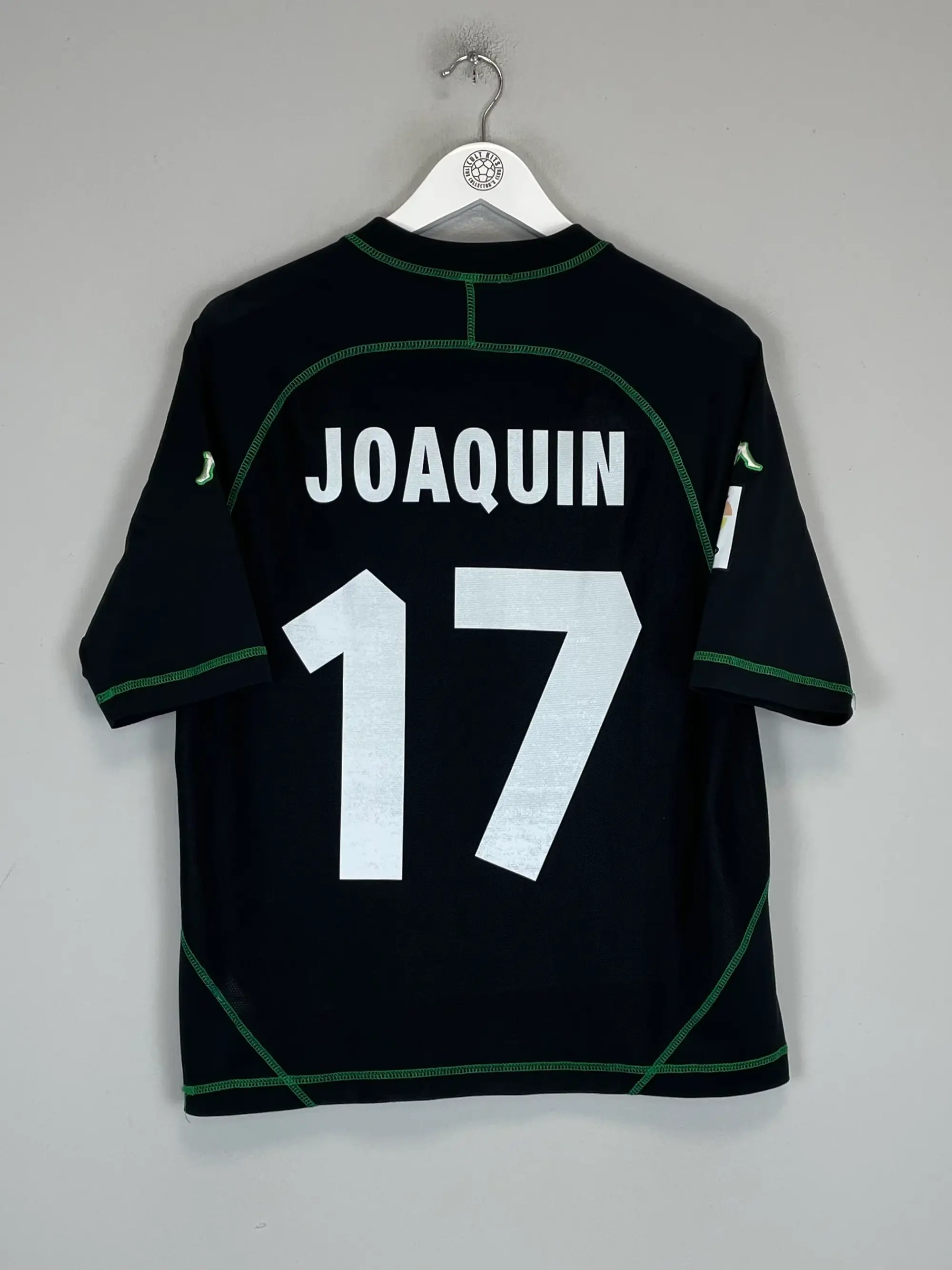 2003/04 REAL BETIS JOAQUIN #17 AWAY SHIRT (L) KAPPA | CULT KITS