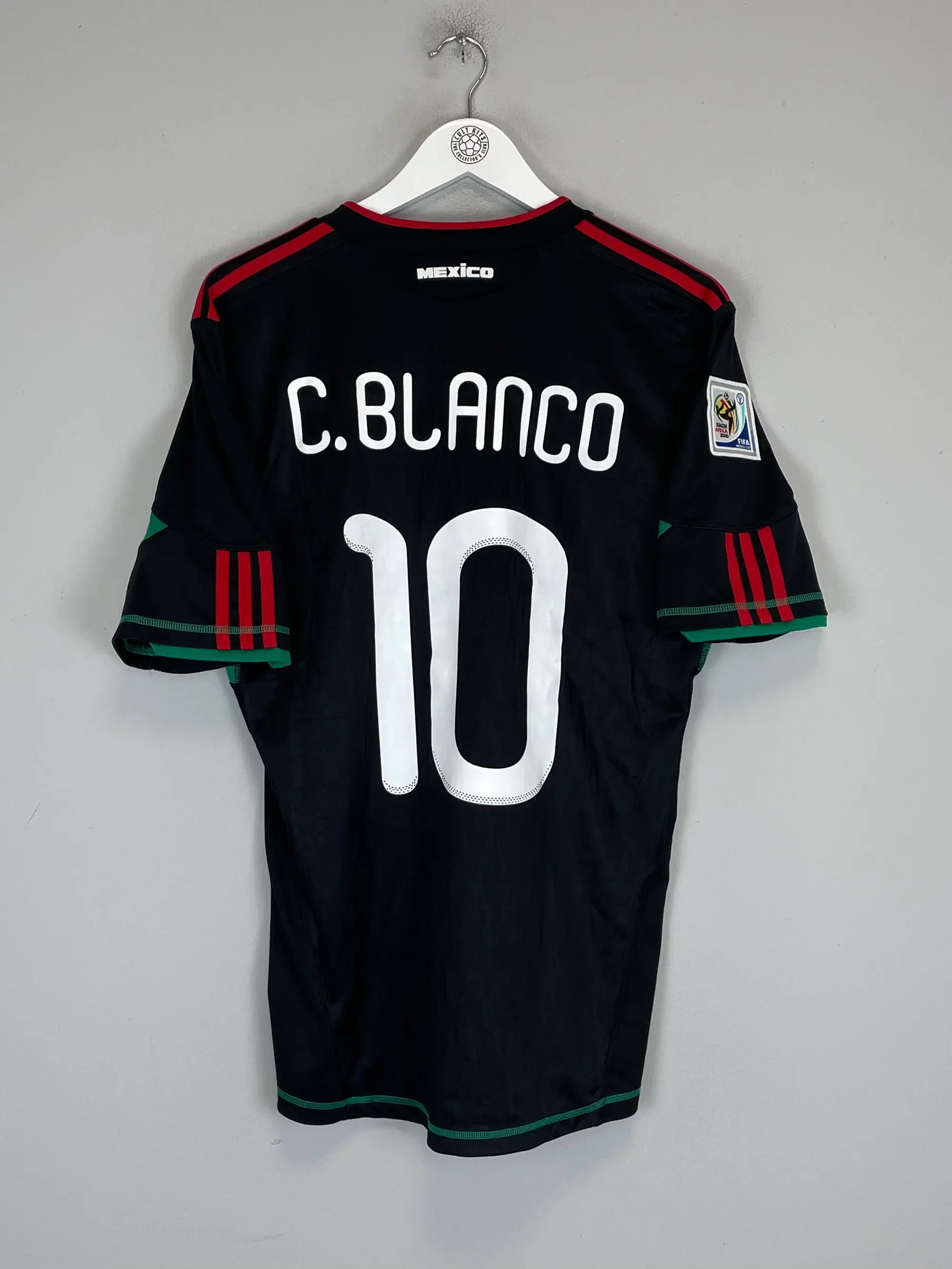 2010/11 MEXICO BLANCO #10 AWAY SHIRT (M) ADIDAS | CULT KITS