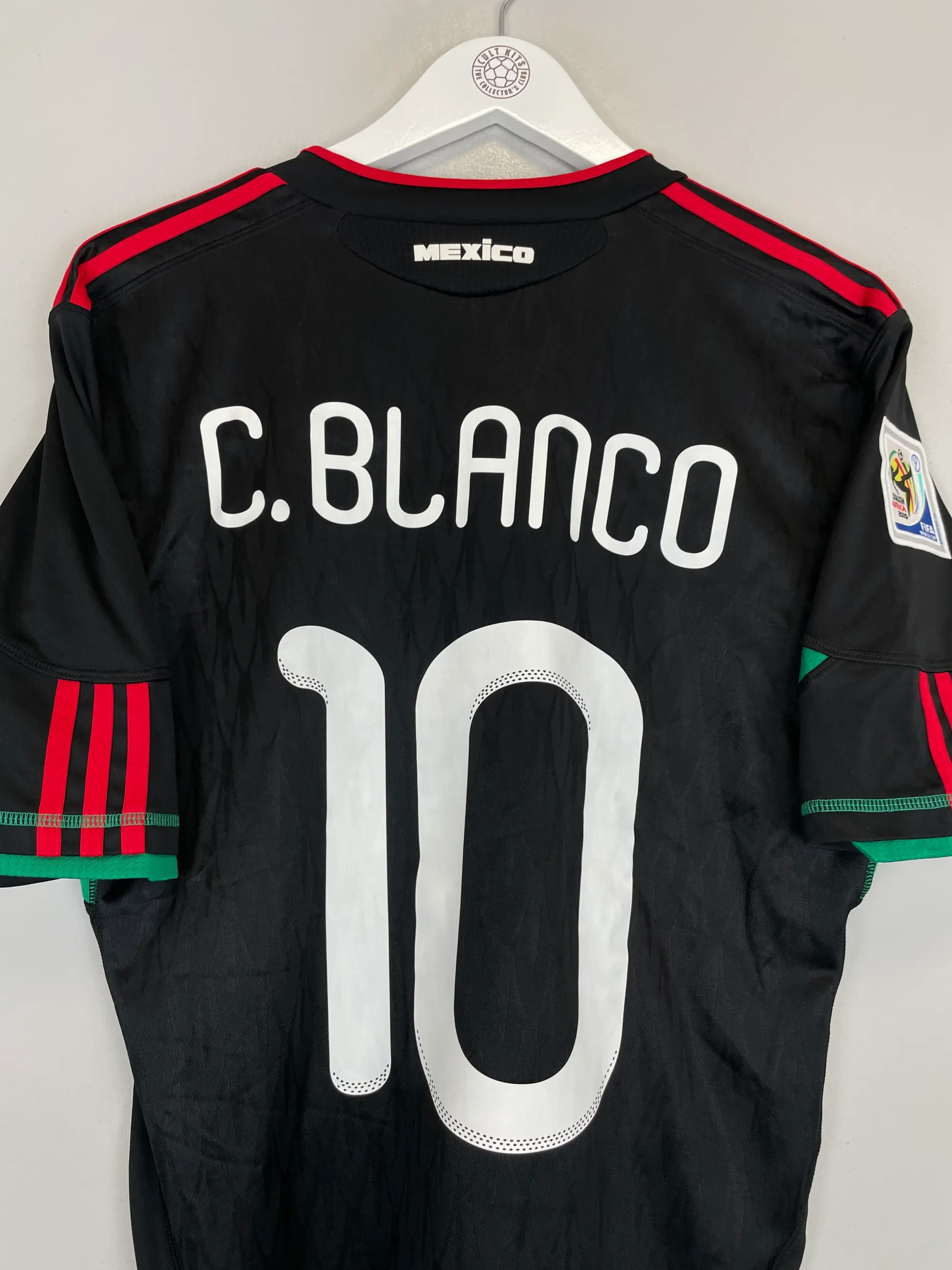 2010/11 MEXICO BLANCO #10 AWAY SHIRT (M) ADIDAS | CULT KITS