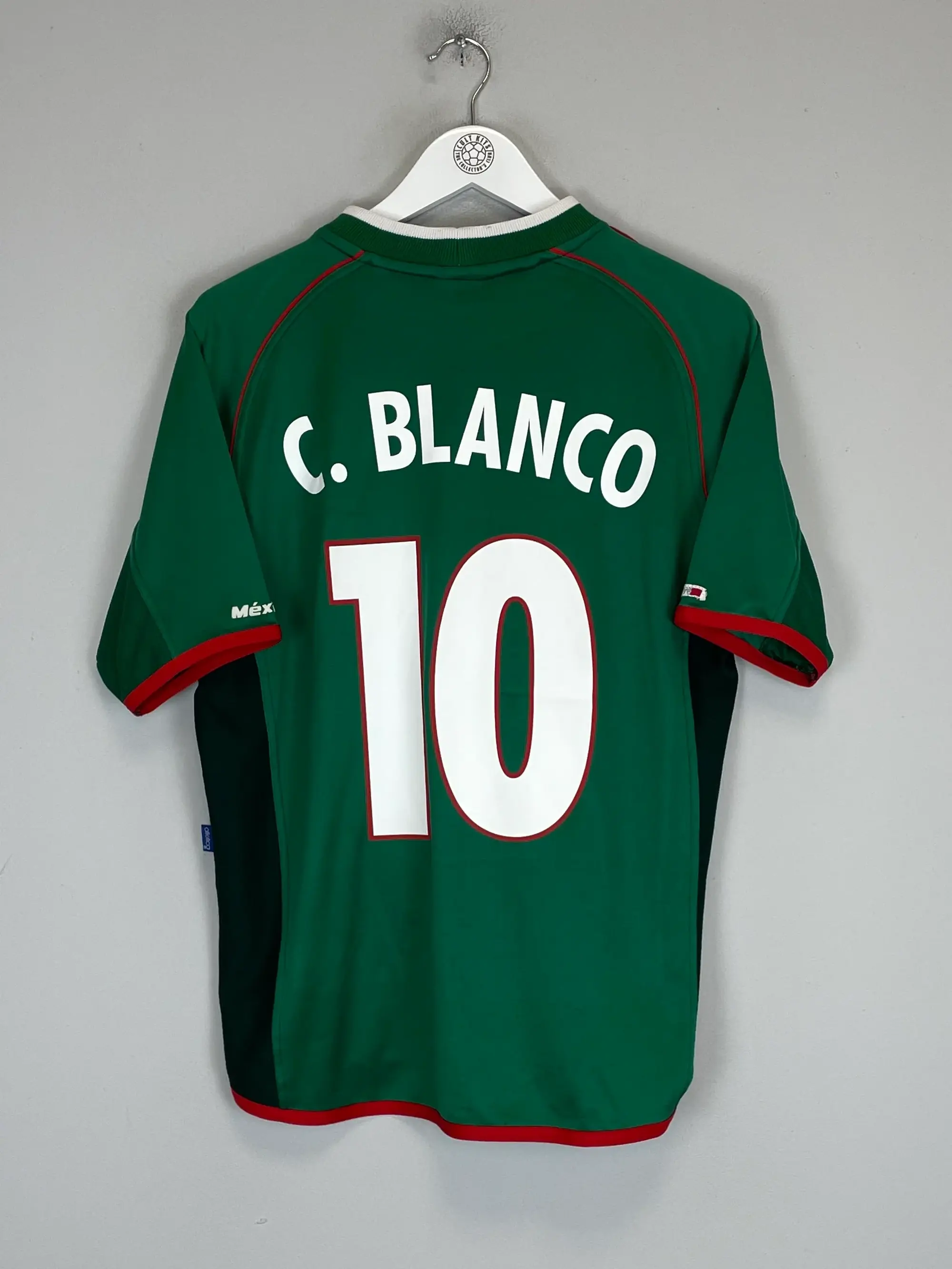 2001/02 MEXICO C.BLANCO #10 HOME SHIRT (M) ATLETICA | CULT KITS