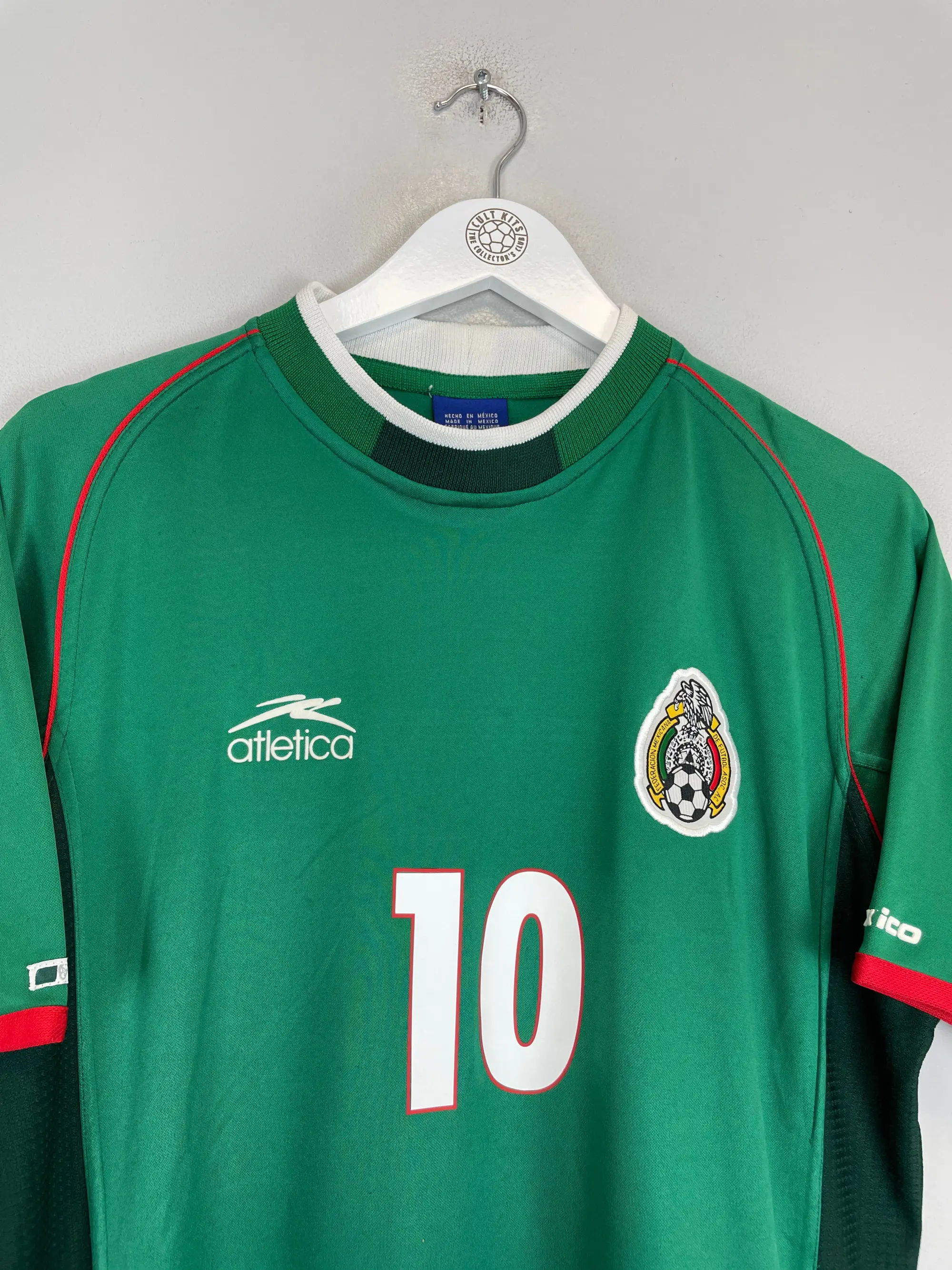 2001/02 MEXICO C.BLANCO #10 HOME SHIRT (M) ATLETICA | CULT KITS