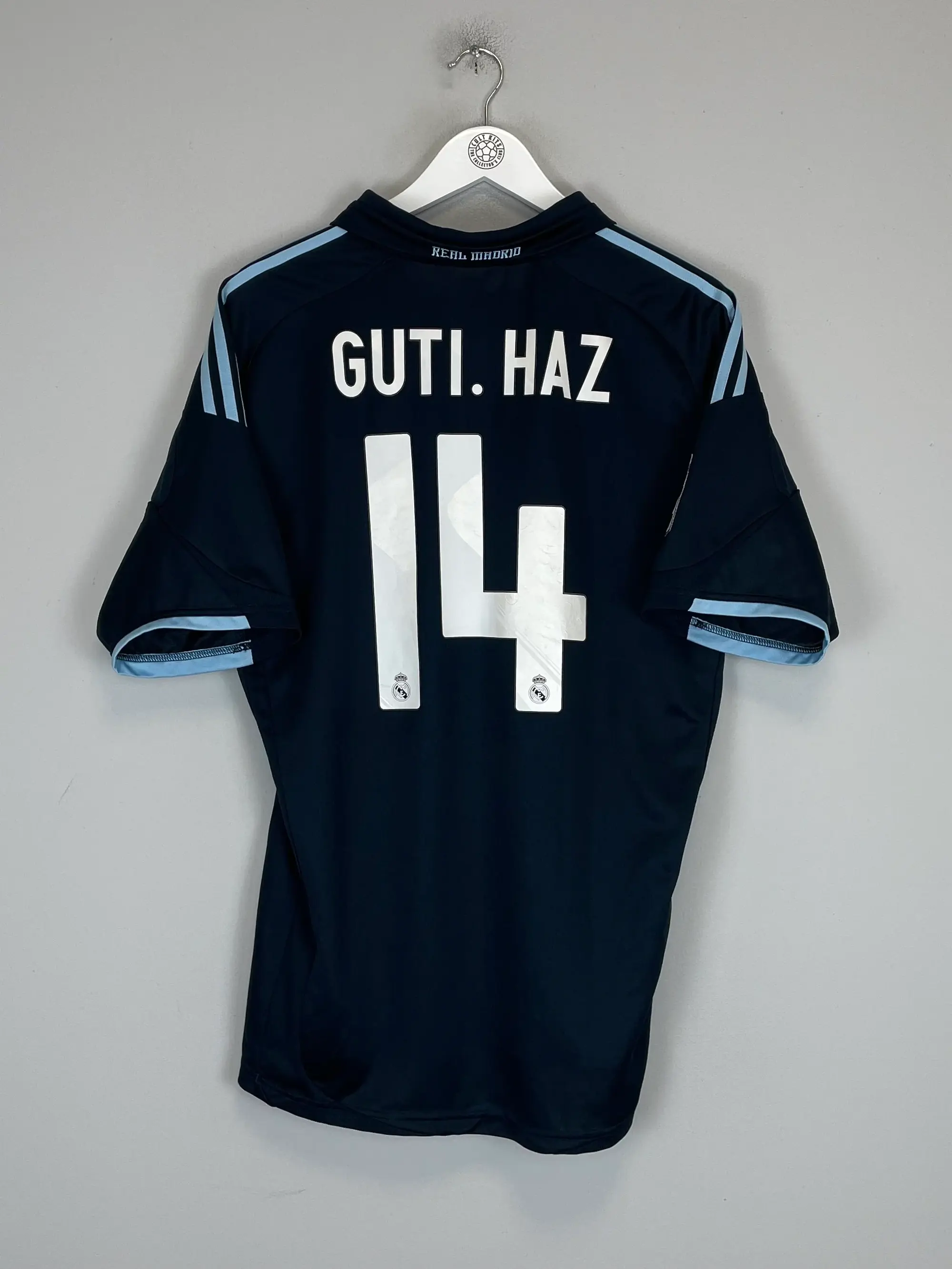 2009/10 REAL MADRID GUTI HAZ #14 AWAY SHIRT (L) ADIDAS | CULT KITS