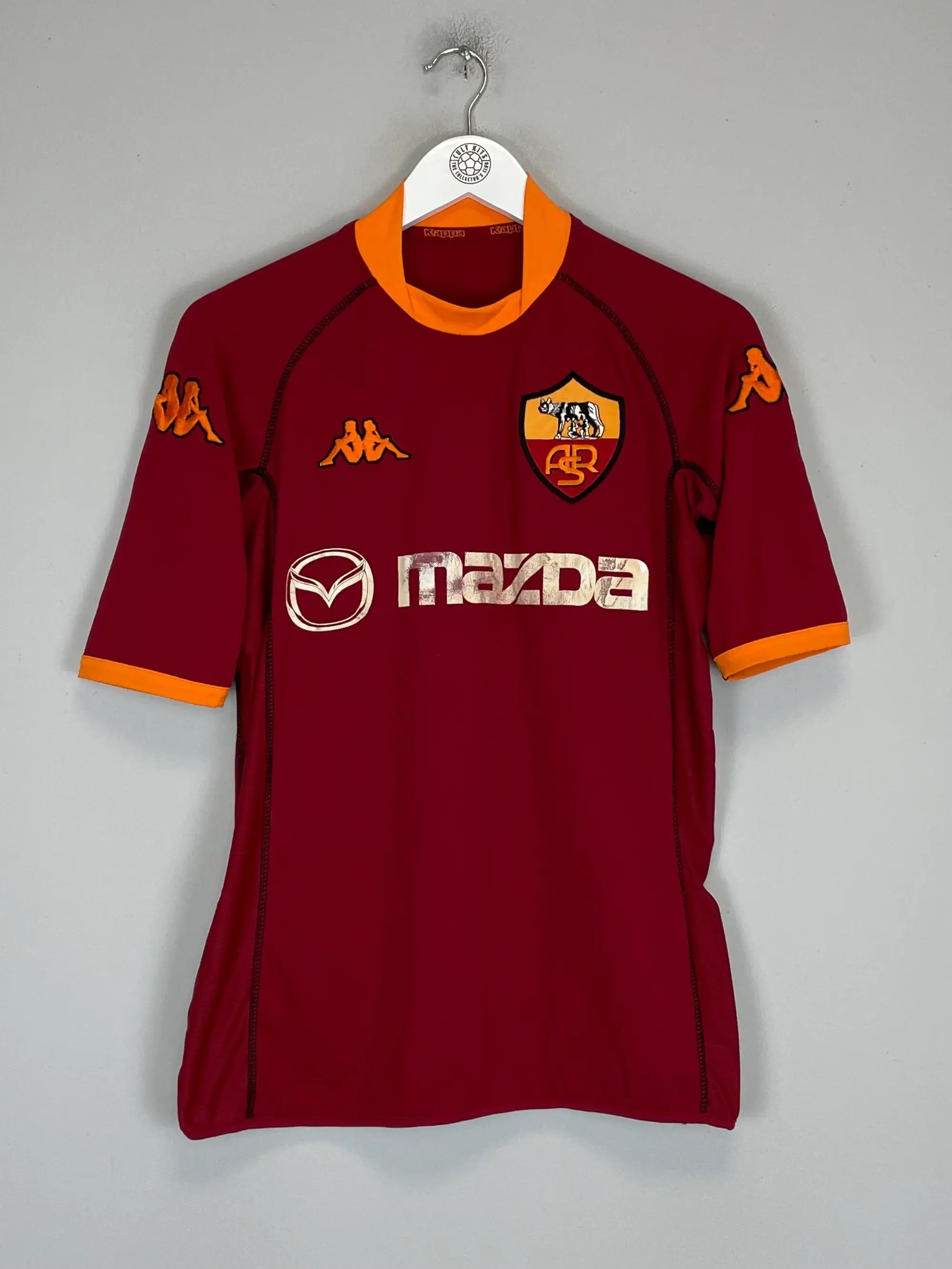 2002/03 ROMA HOME SHIRT (M) KAPPA | CULT KITS