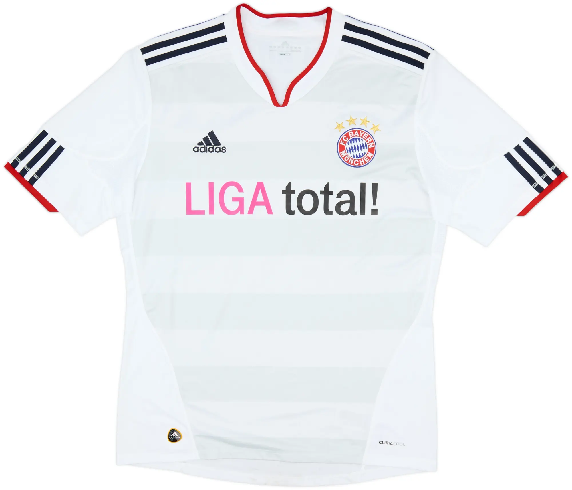 adidas Bayern Munich Mens SS Away Shirt 2010/11