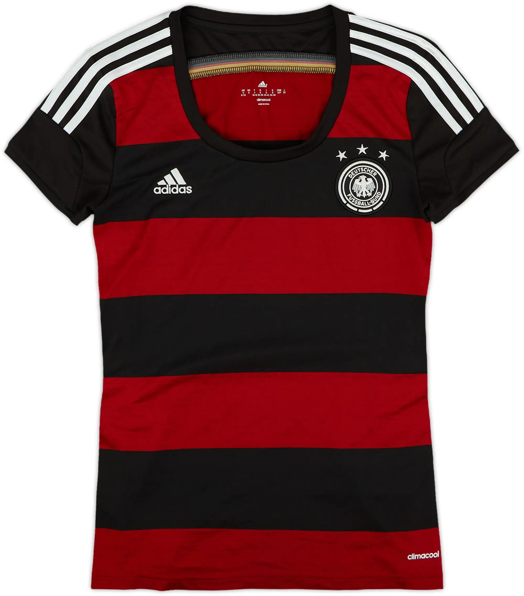 adidas Germany Womens SS Away Shirt 2014
